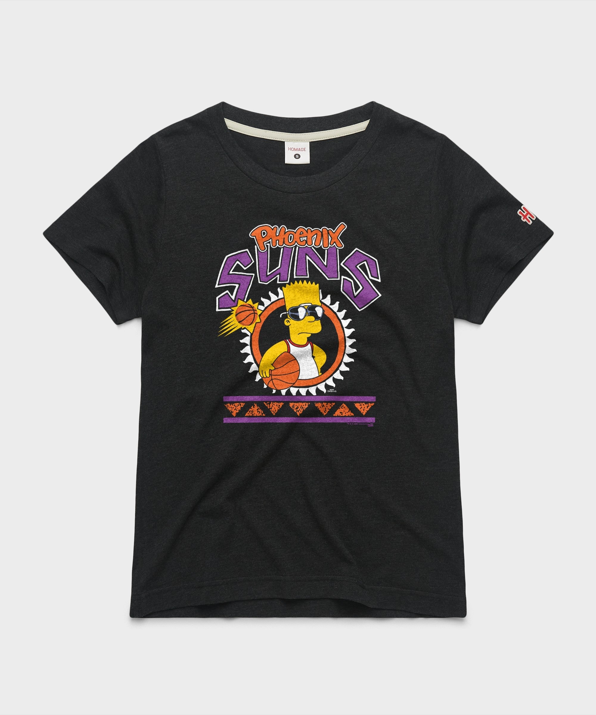 womens the simpsons bart x phoenix suns