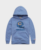 youth chicago bears big helmet hoodie