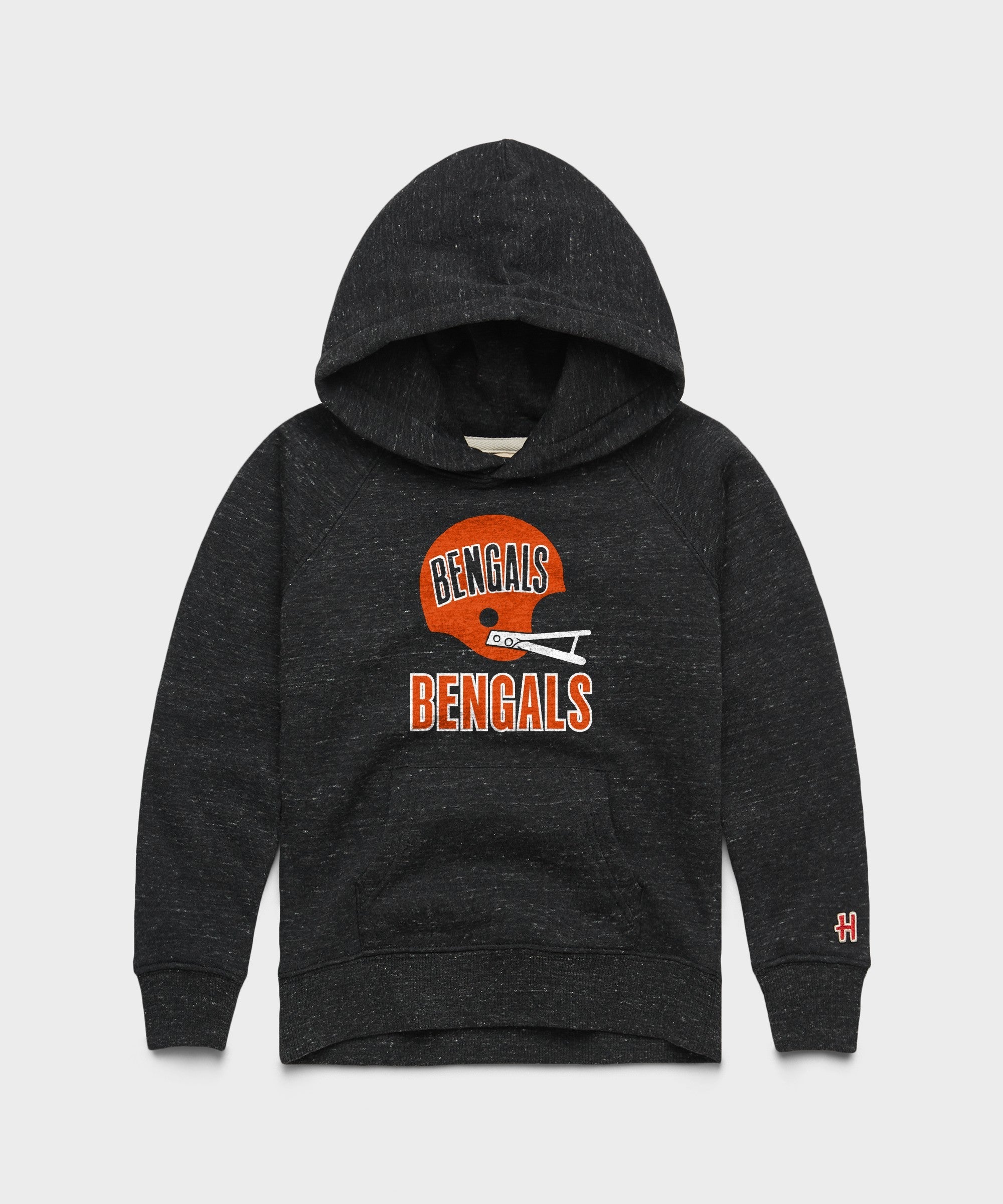youth cincinnati bengals big helmet hoodie