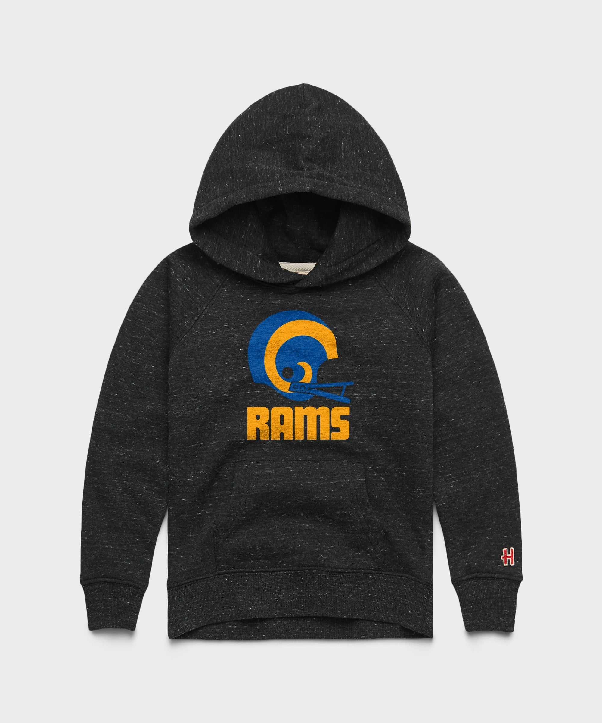 youth los angeles rams big helmet hoodie