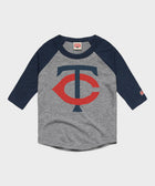 Youth Minnesota Twins Alt Logo '61 Raglan