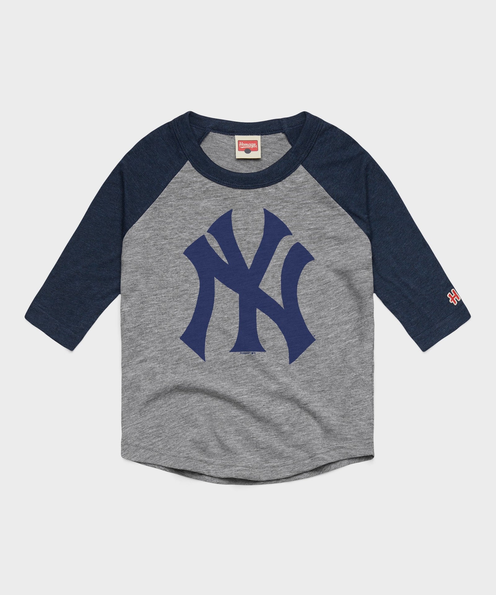 Youth New York Yankees Cap Logo '68 Raglan