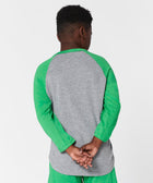 youth philadelphia eagles big helmet raglan