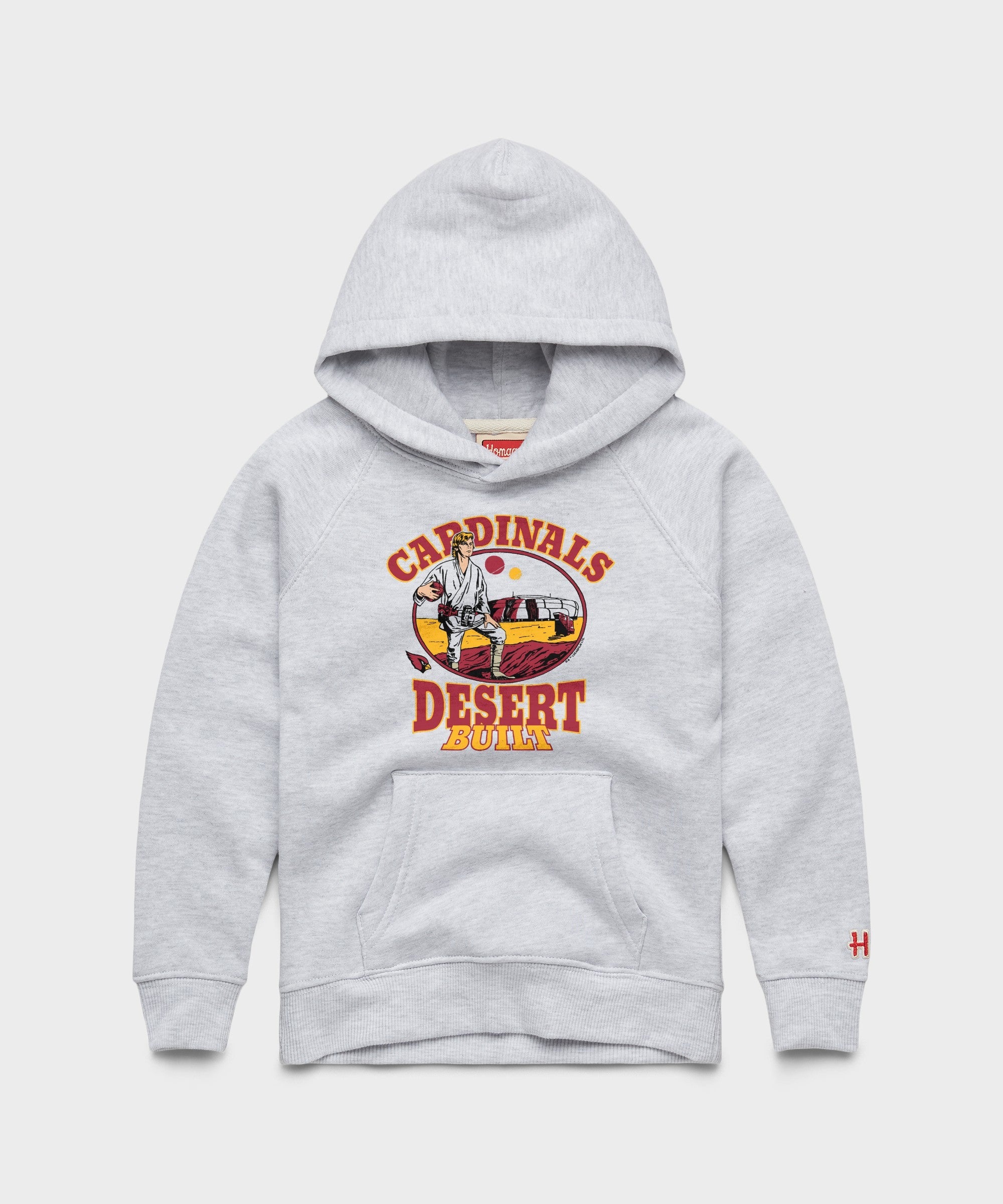 youth star wars x arizona cardinals light side hoodie