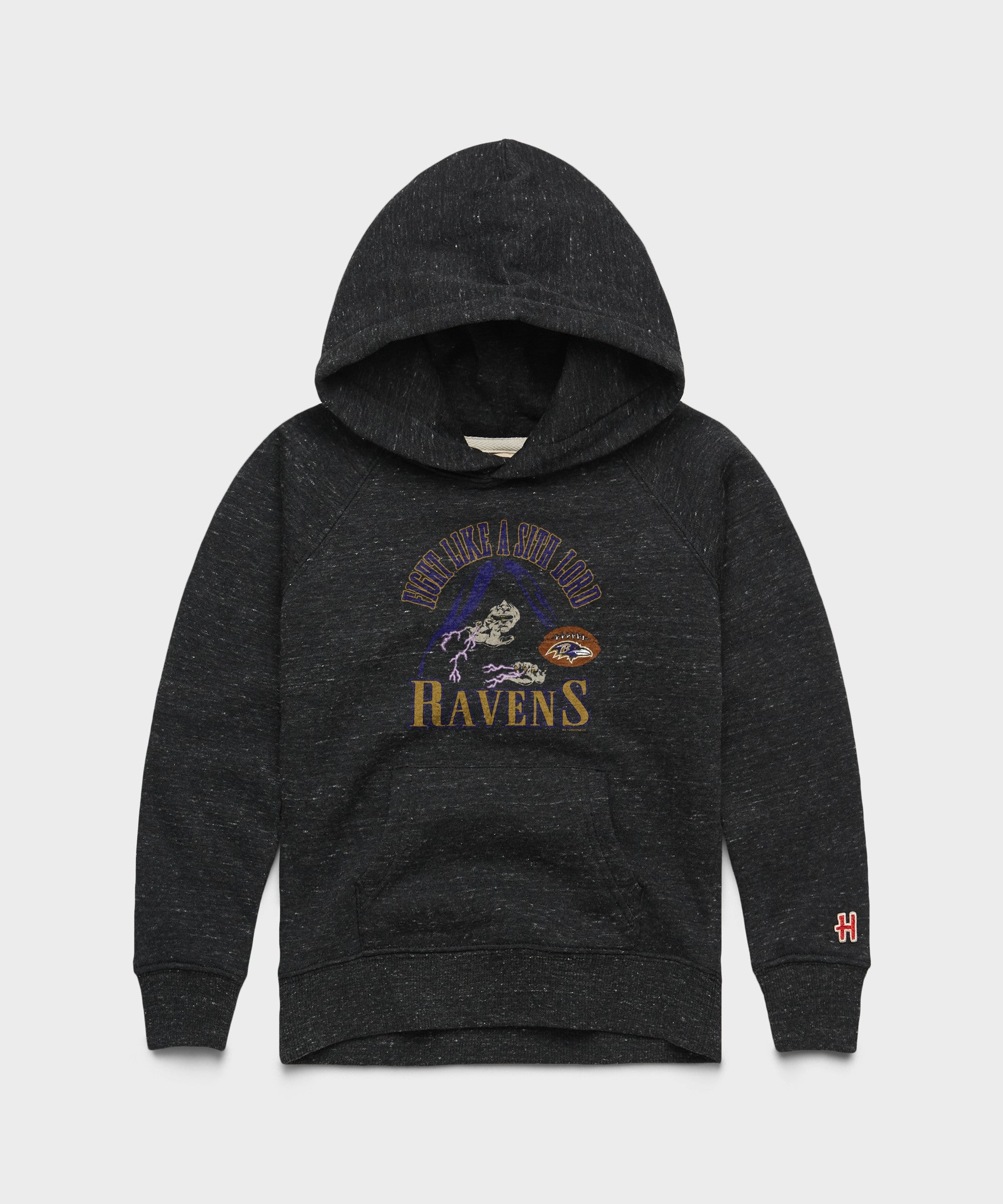 youth star wars x baltimore ravens dark side hoodie