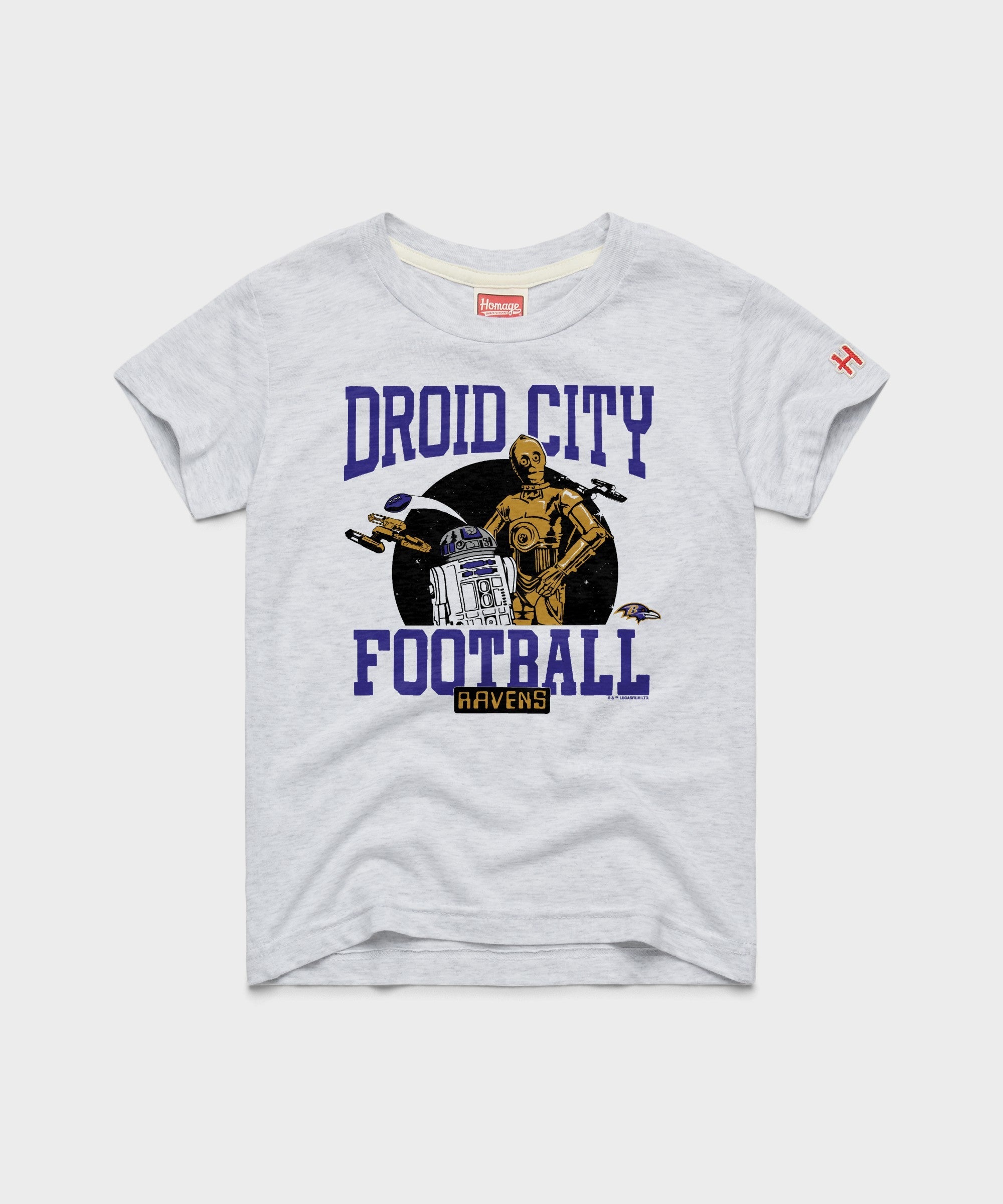 youth star wars x baltimore ravens light side