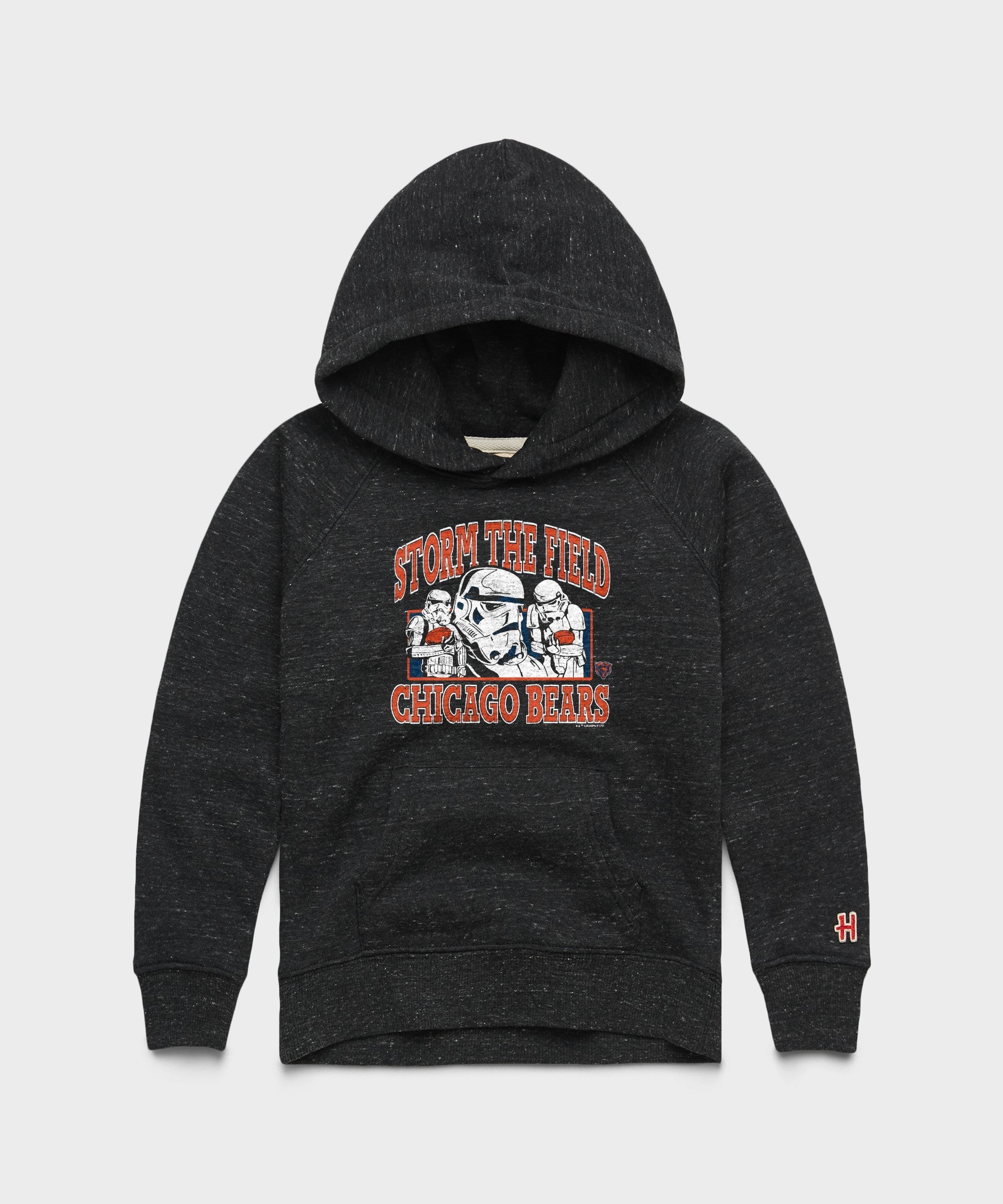 youth star wars x chicago bears dark side hoodie