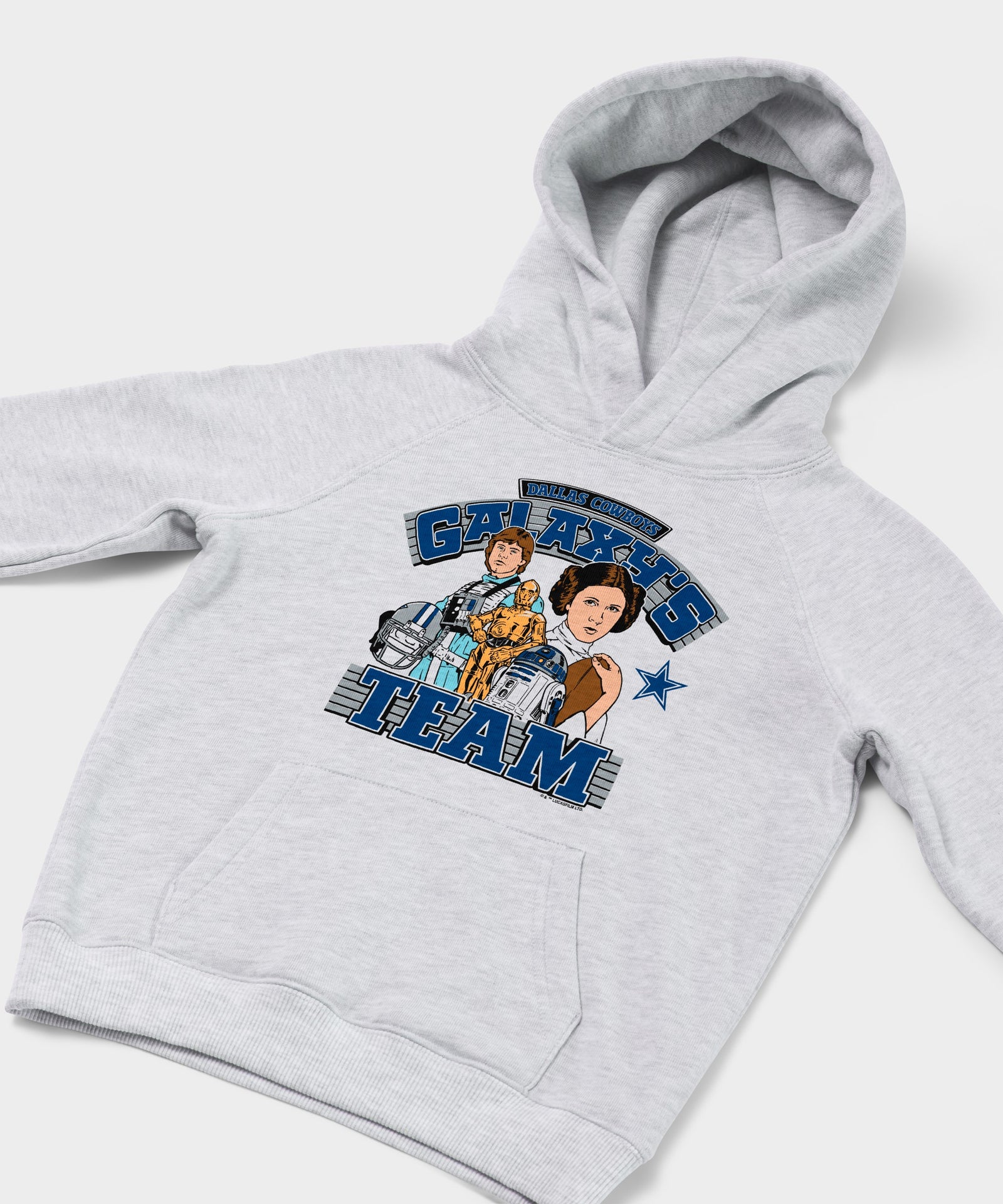 Youth Star Wars X Dallas Cowboys Light Side Hoodie