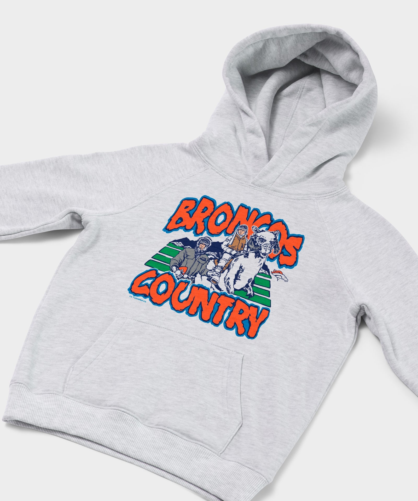 Youth Star Wars X Denver Broncos Light Side Hoodie