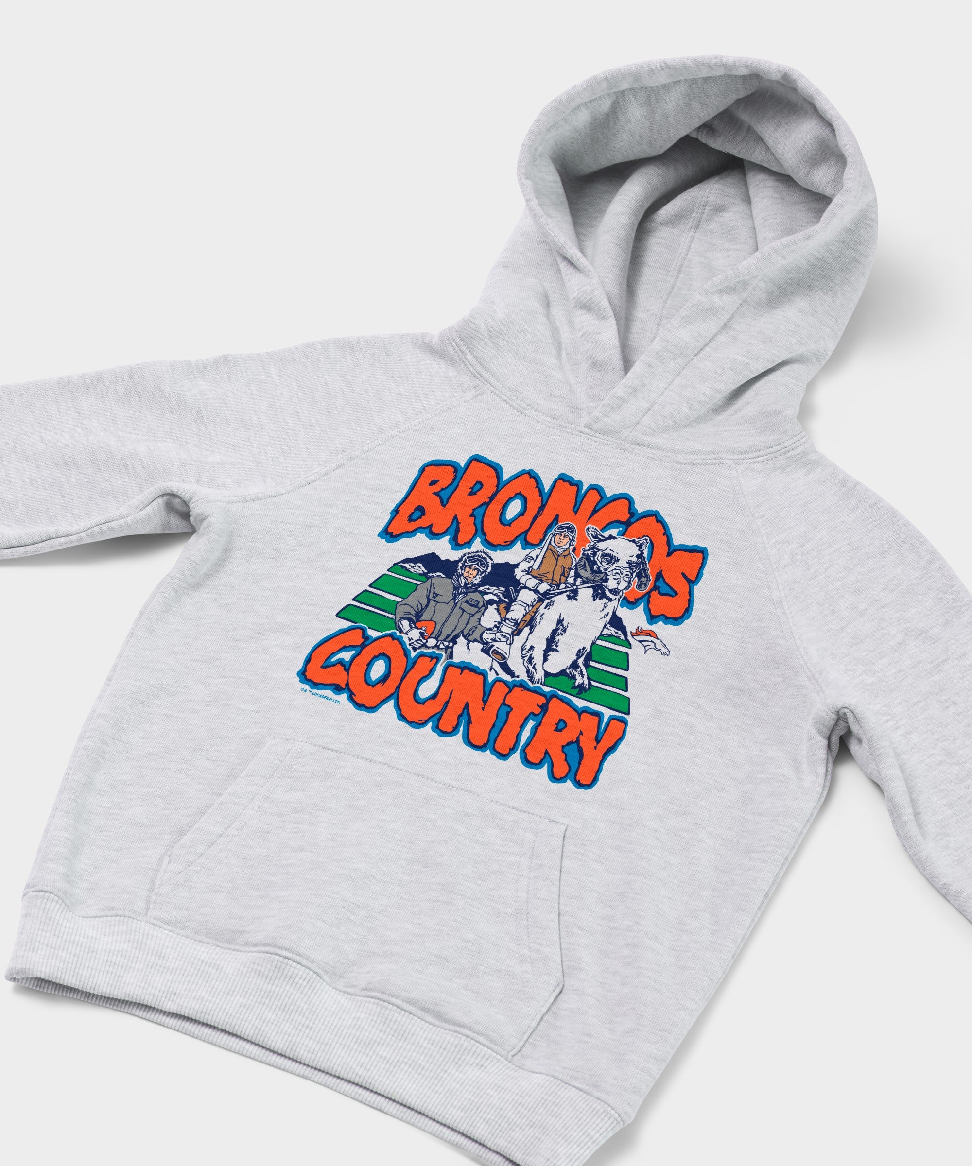 Youth Star Wars X Denver Broncos Light Side Hoodie