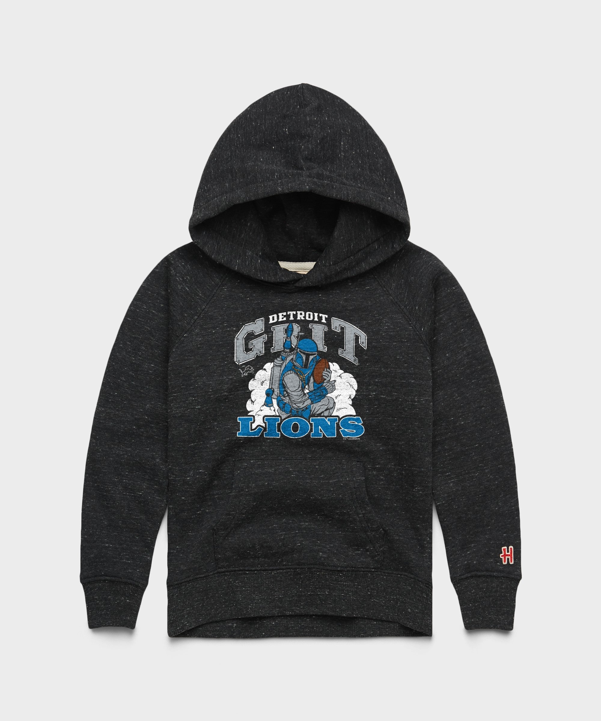 youth star wars x detroit lions dark side hoodie