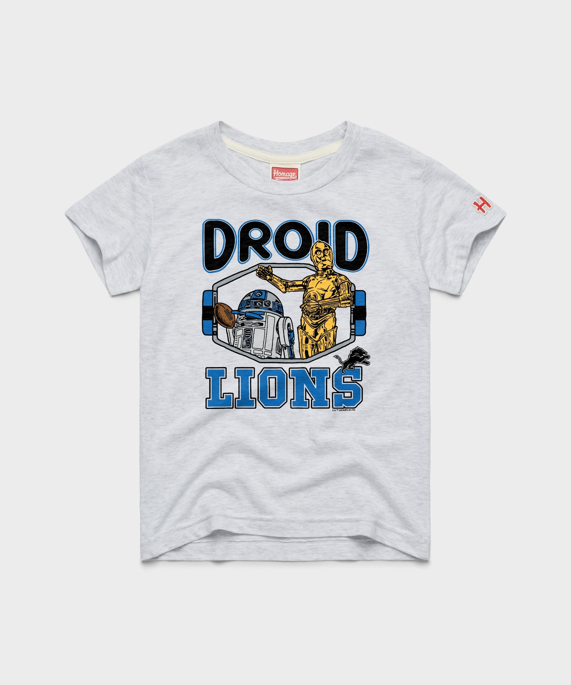 youth star wars x detroit lions light side