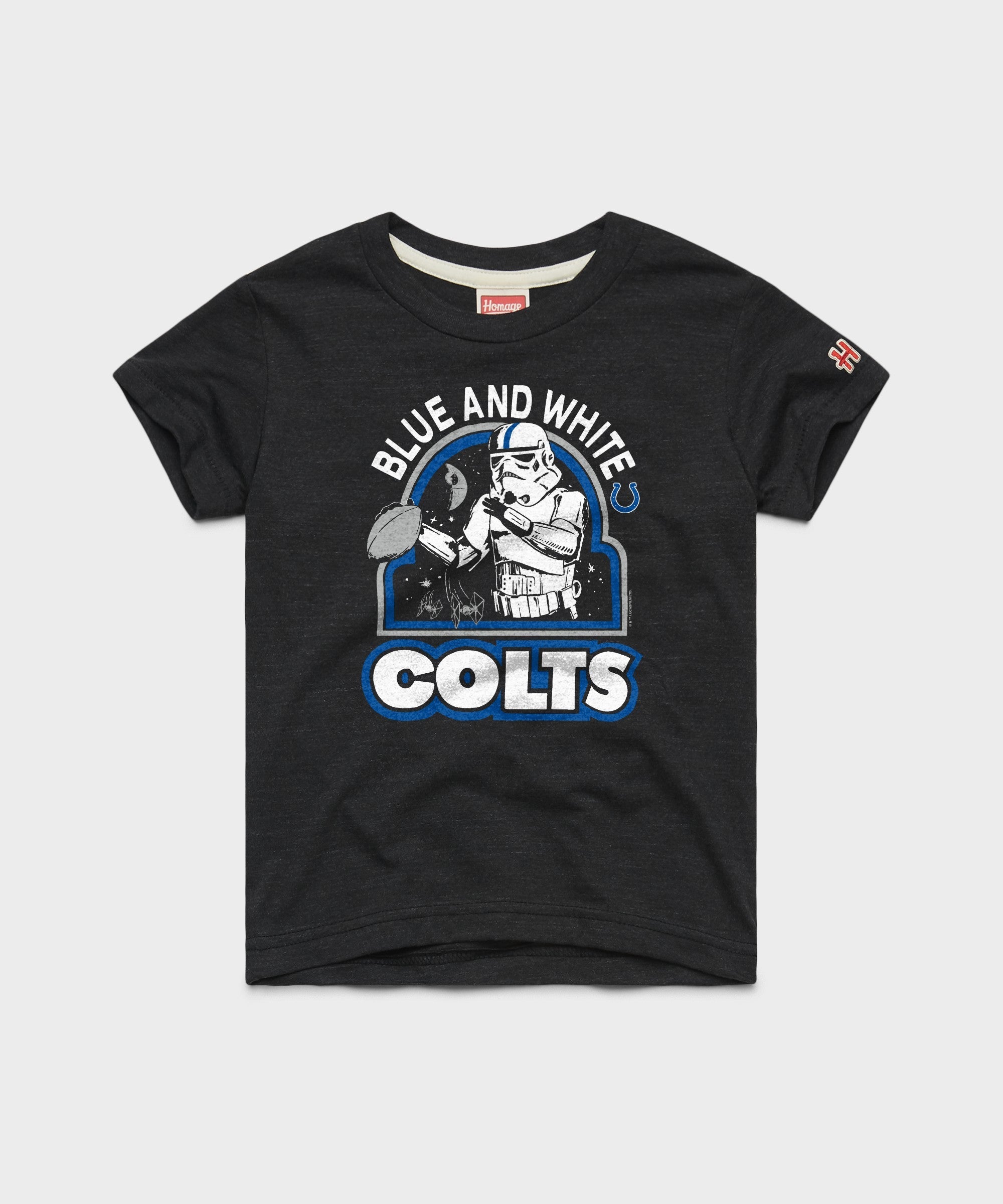Youth Star Wars x Indianapolis Colts Dark Side Charcoal
