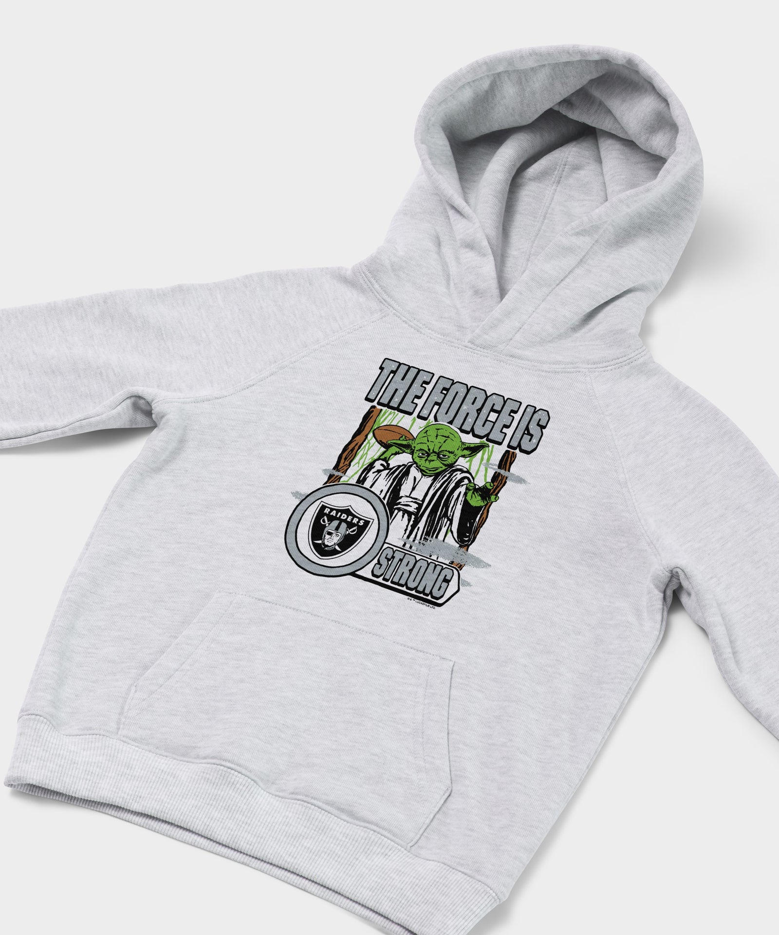 Youth Star Wars X Las Vegas Raiders Light Side Hoodie