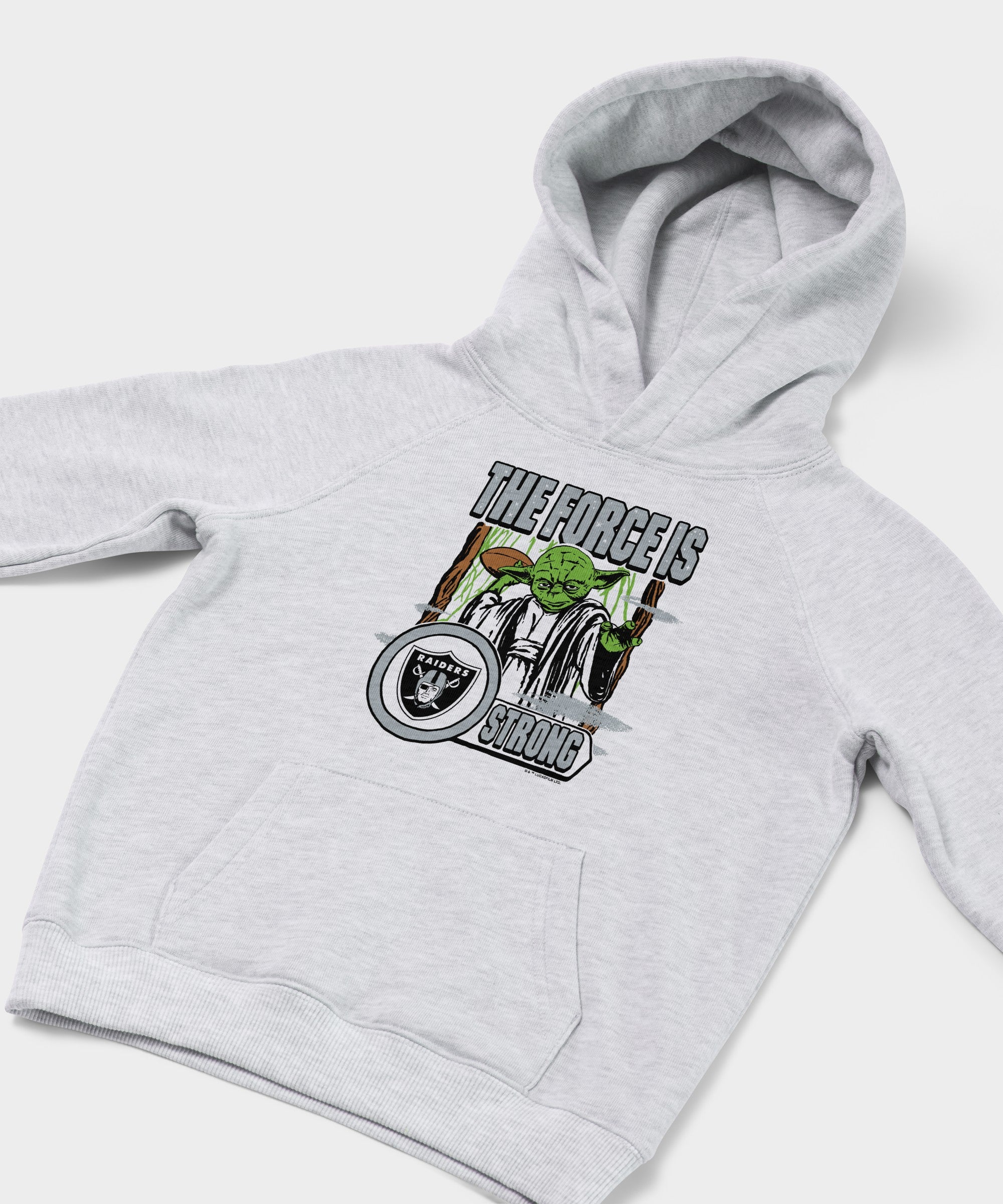 Youth Star Wars X Las Vegas Raiders Light Side Hoodie
