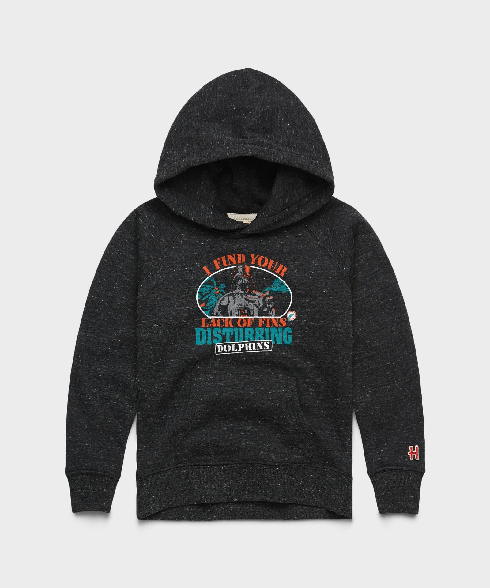 youth star wars x miami dolphins dark side hoodie