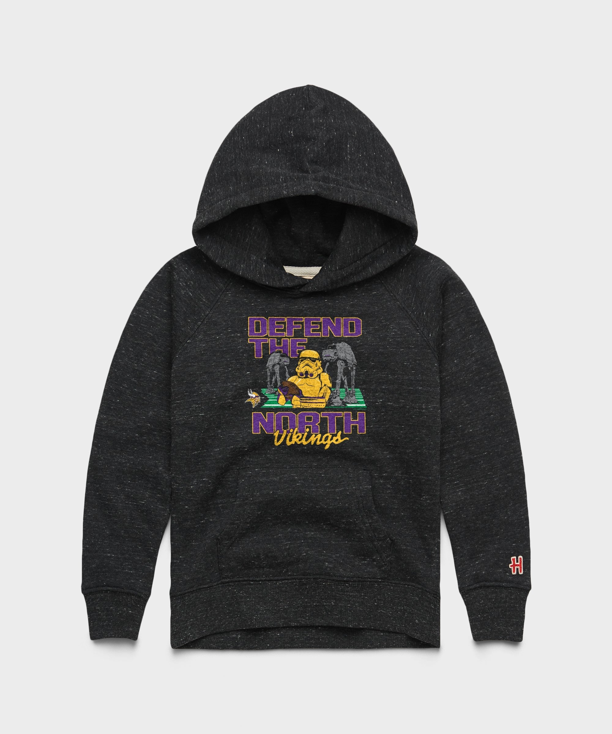 youth star wars x minnesota vikings dark side hoodie