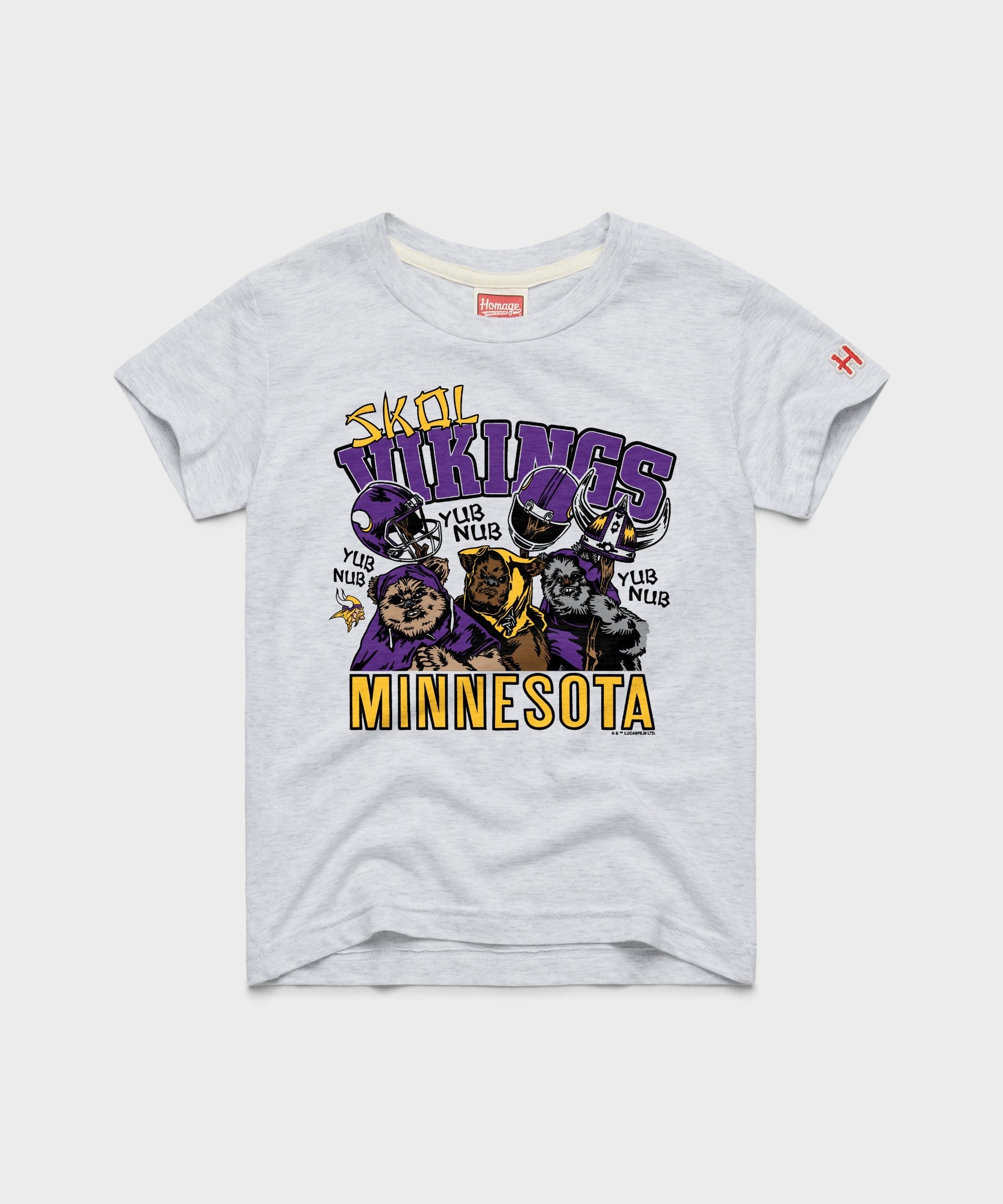 youth star wars x minnesota vikings light side