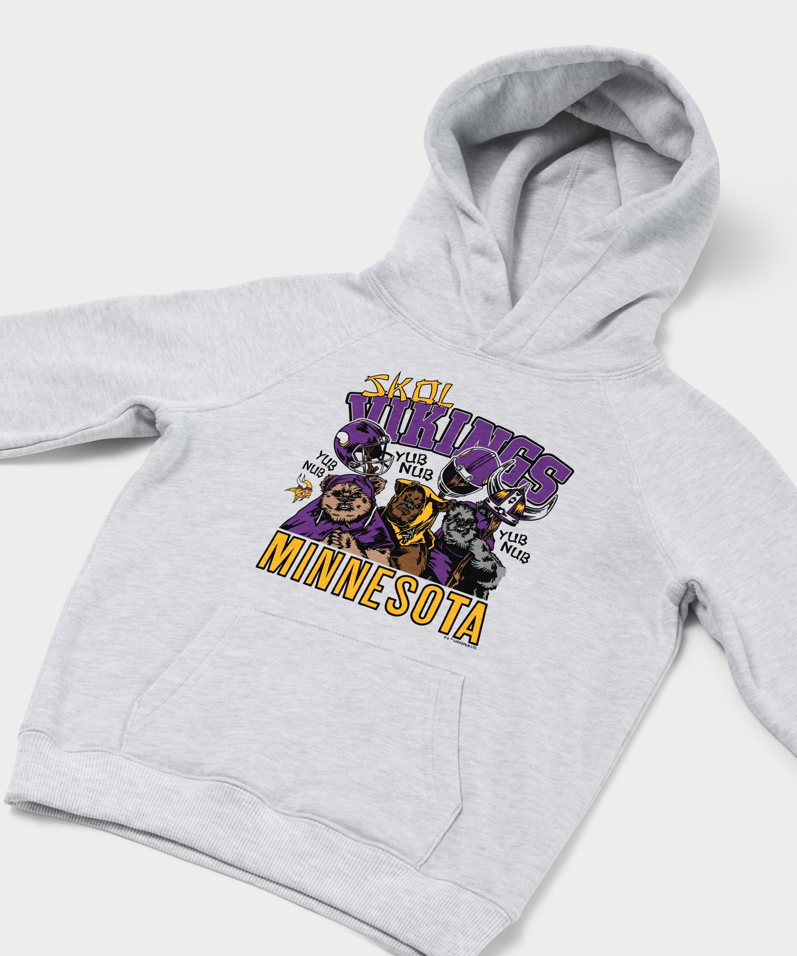 Youth Star Wars X Minnesota Vikings Light Side Hoodie