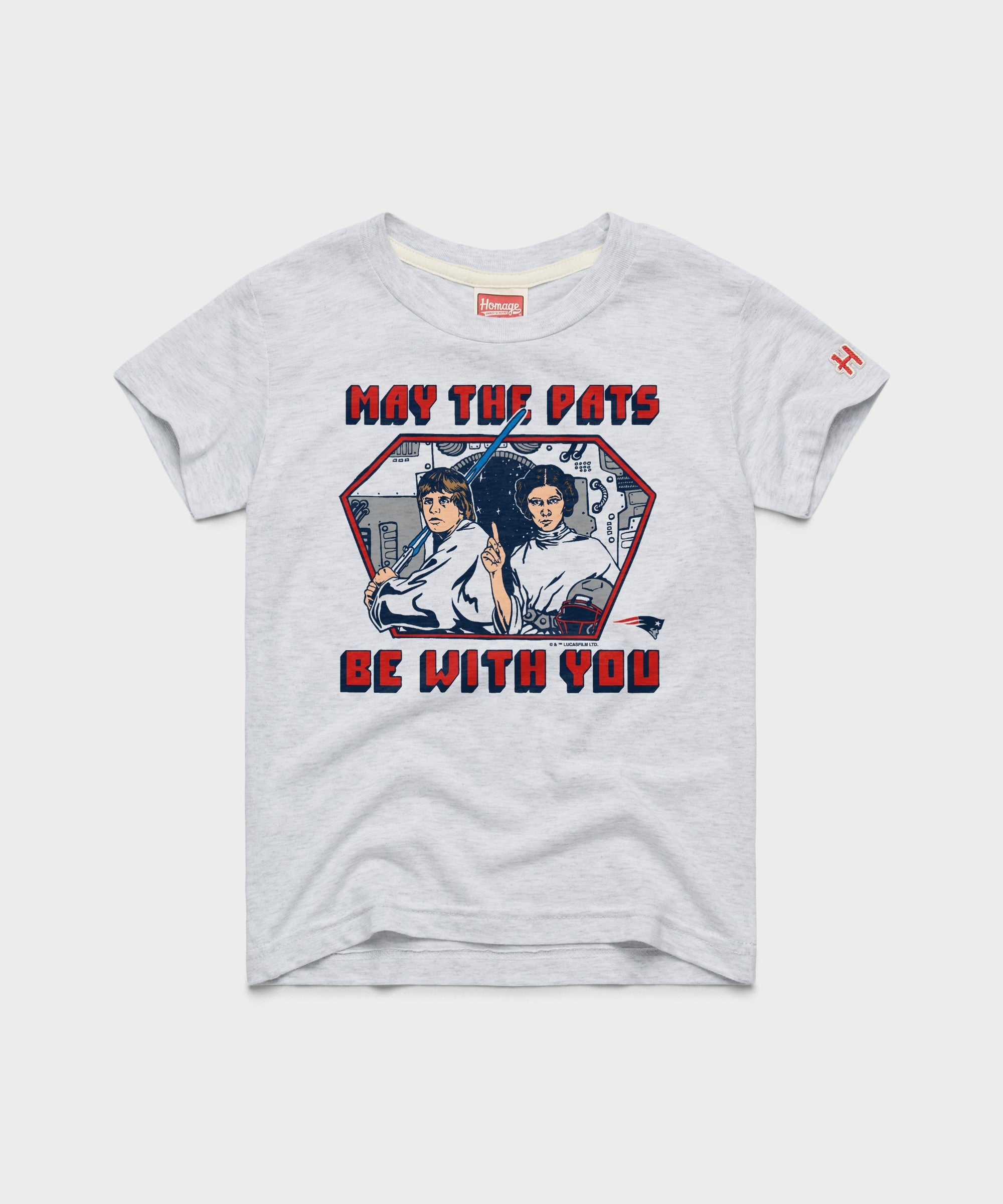 youth star wars x new england patriots light side