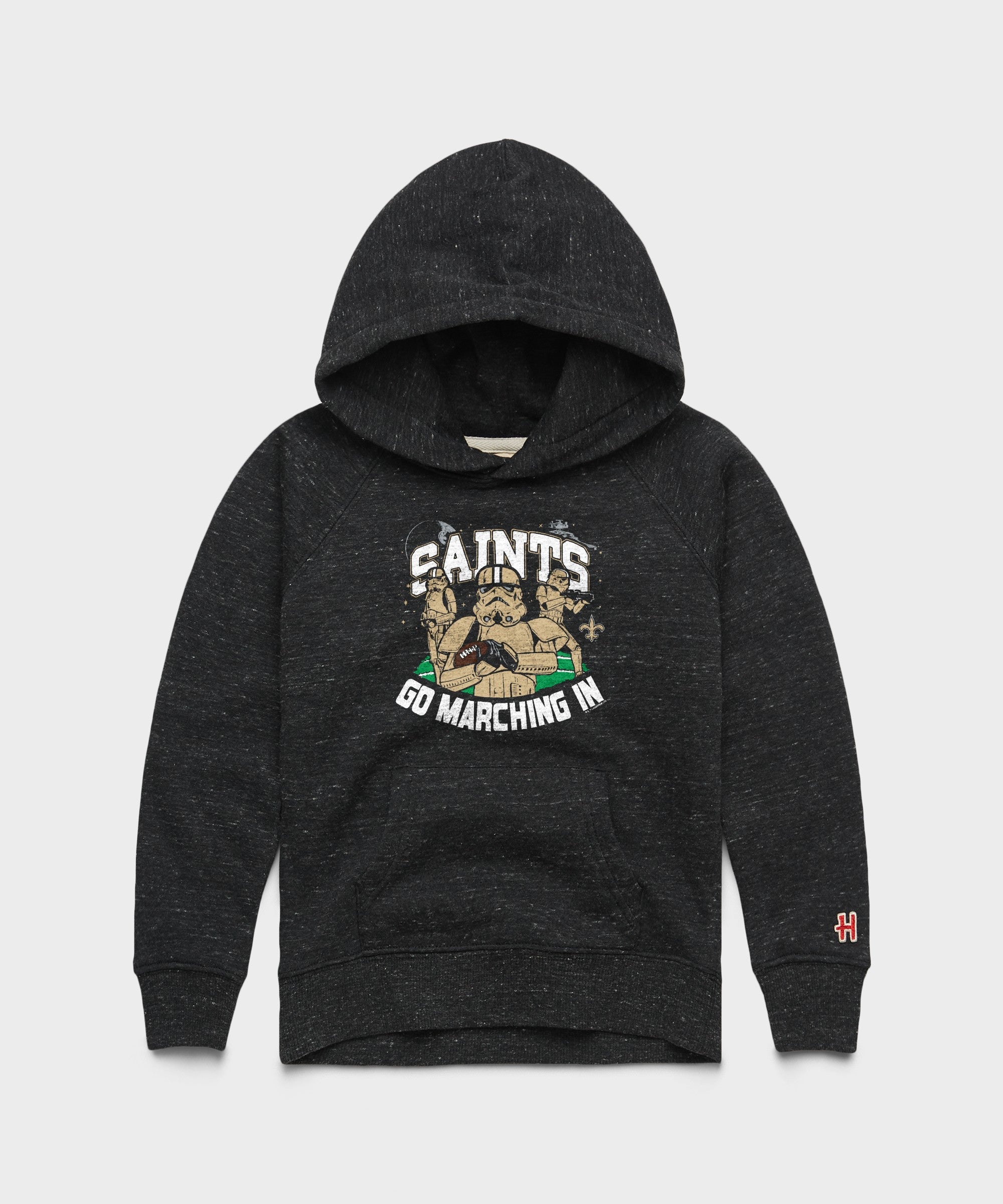 youth star wars x new orleans saints dark side hoodie