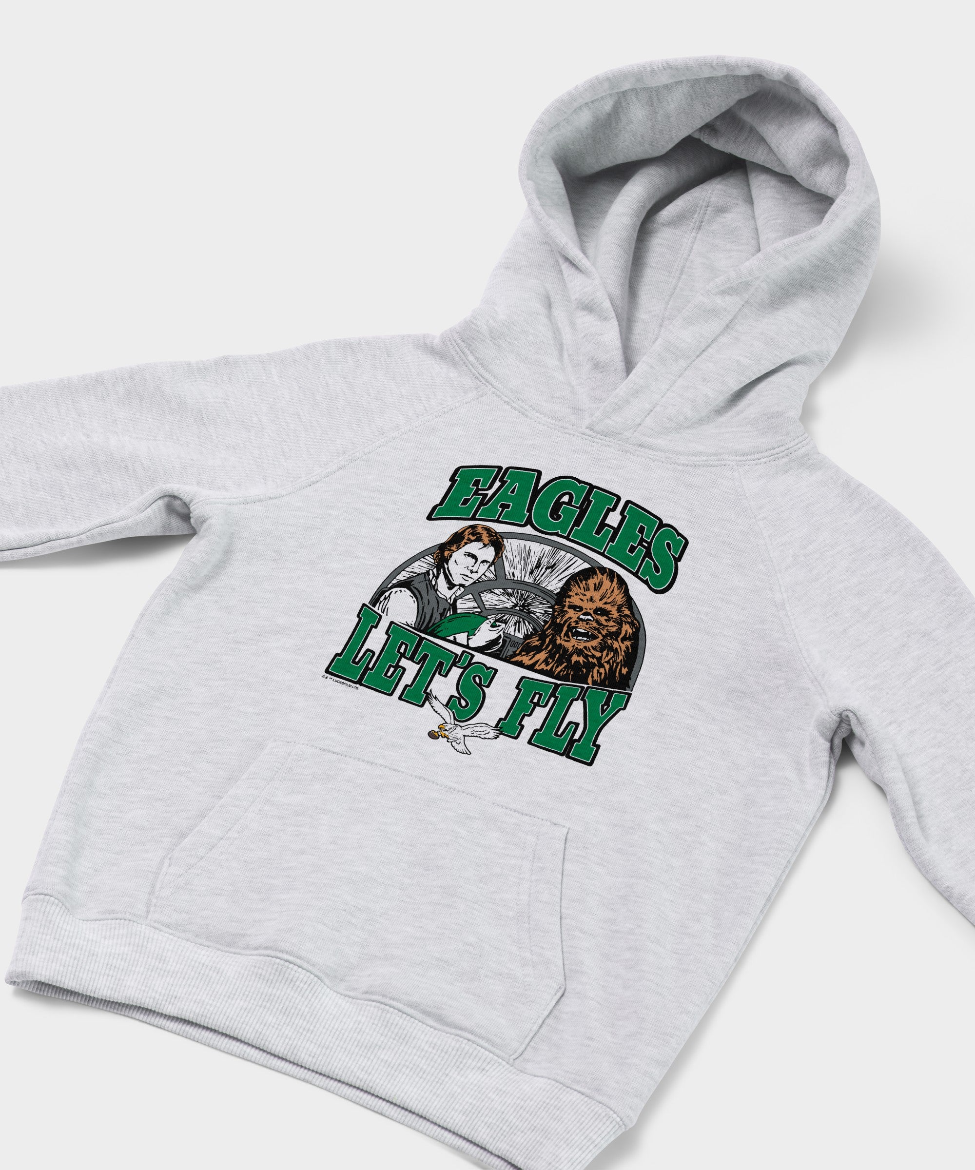 Youth Star Wars X Philadelphia Eagles Light Side Hoodie