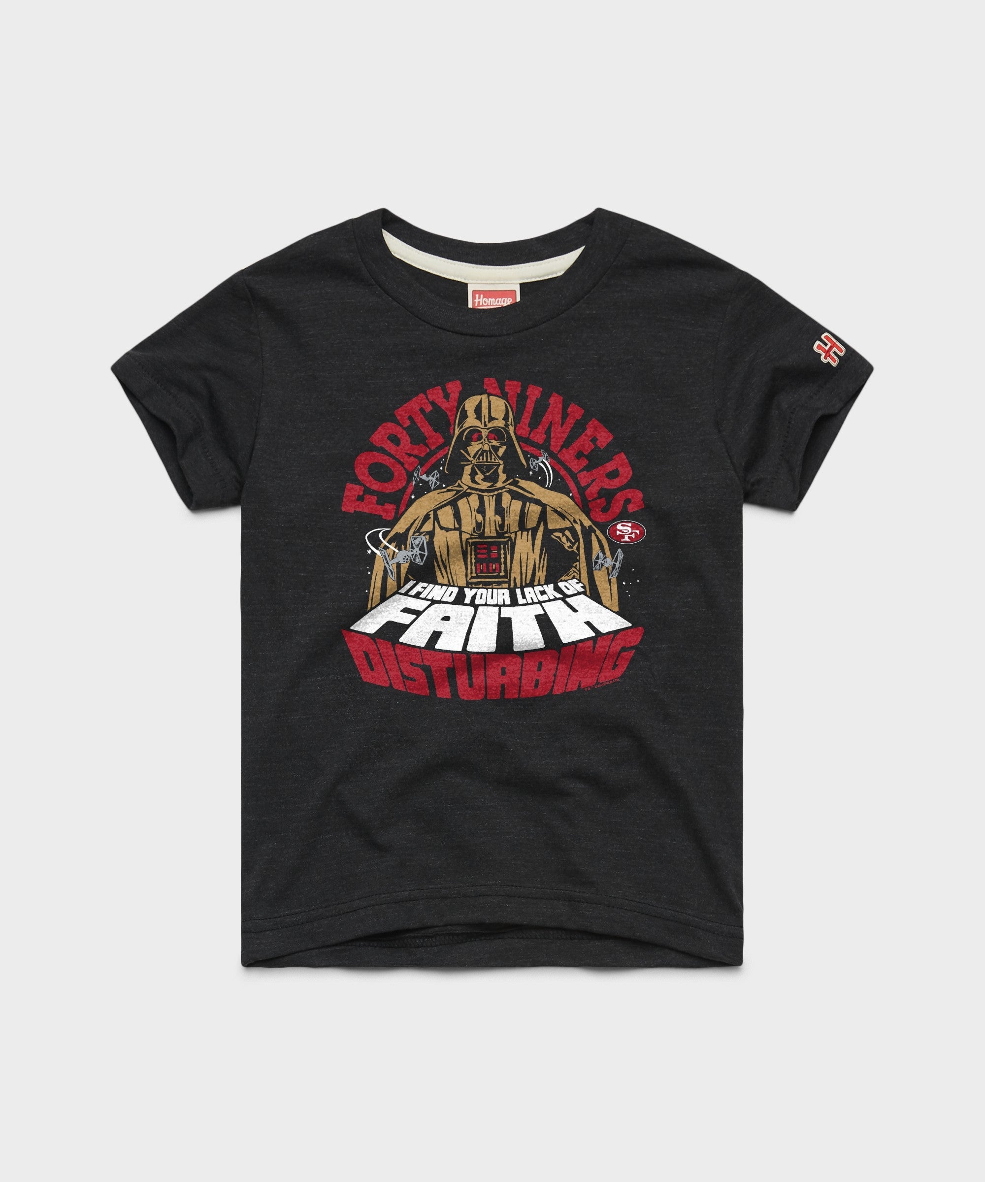 youth star wars x san francisco 49ers dark side