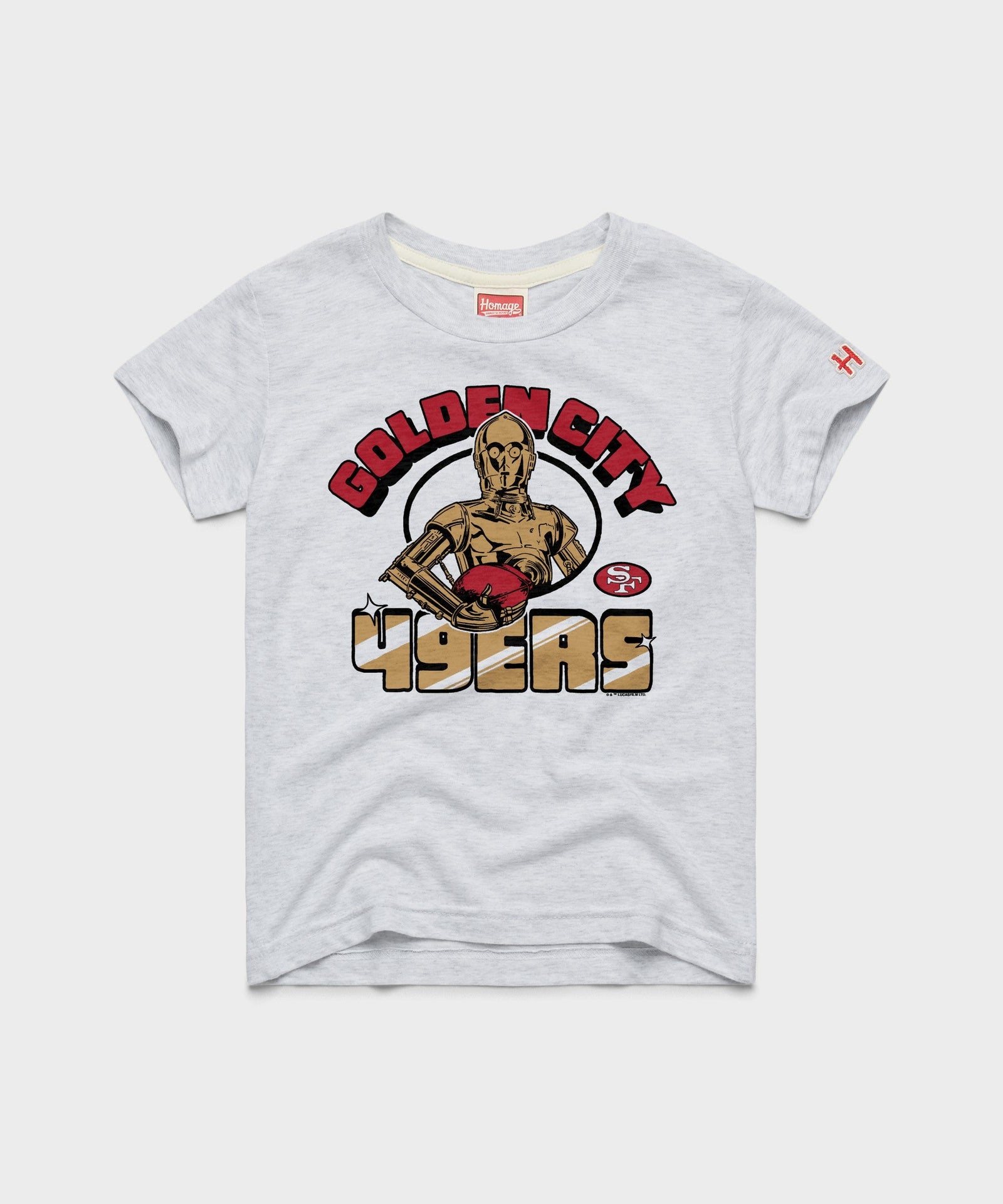 youth star wars x san francisco 49ers light side
