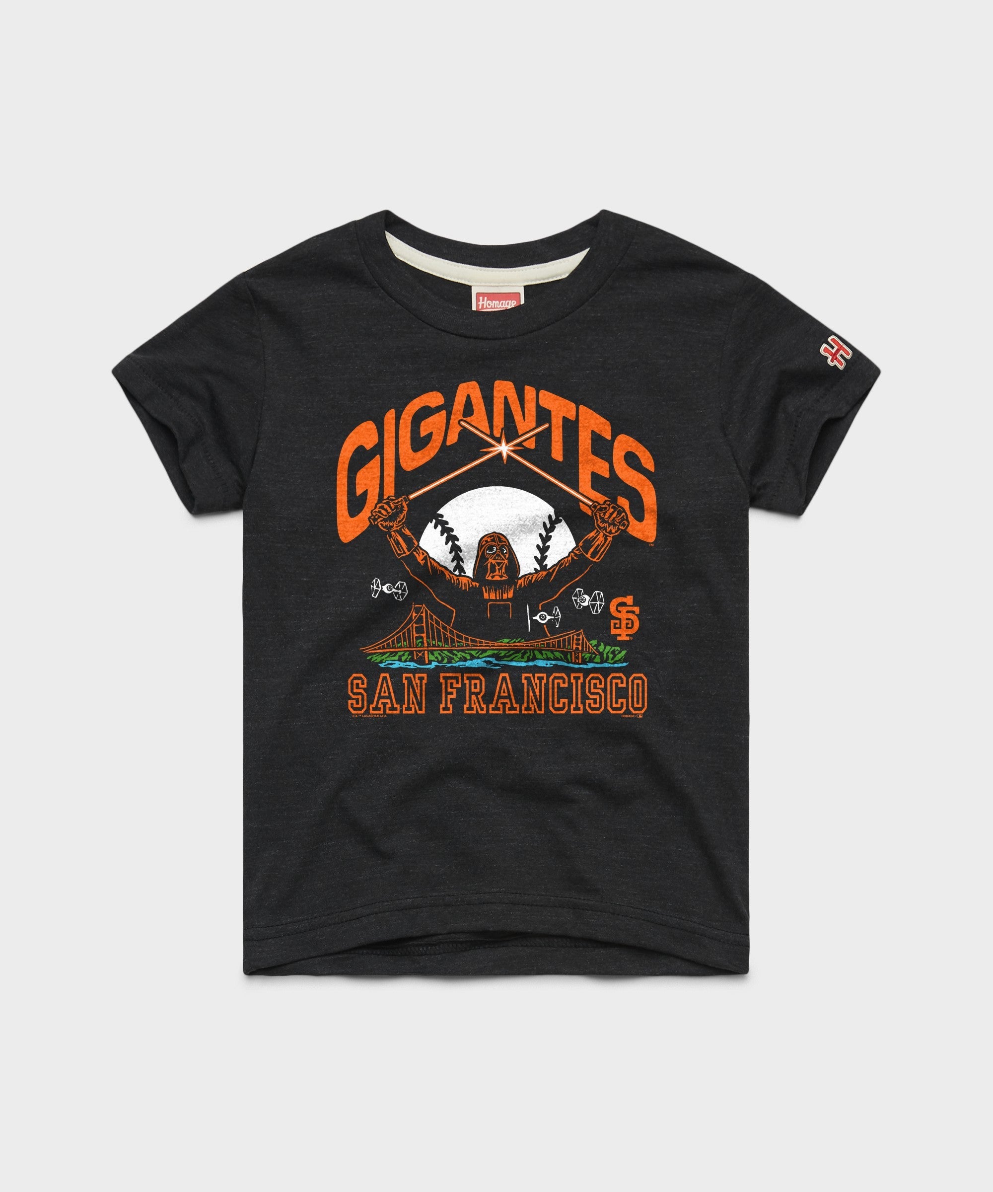 youth star wars x san francisco giants dark side