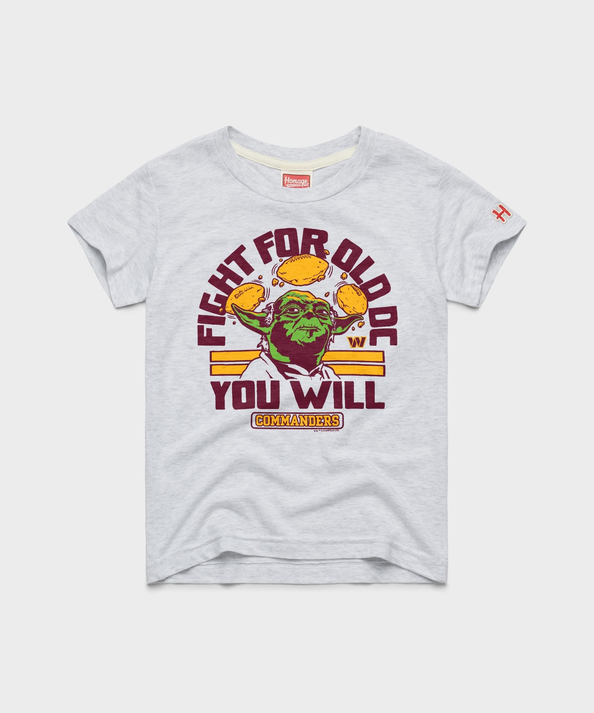 youth star wars x washington commanders light side