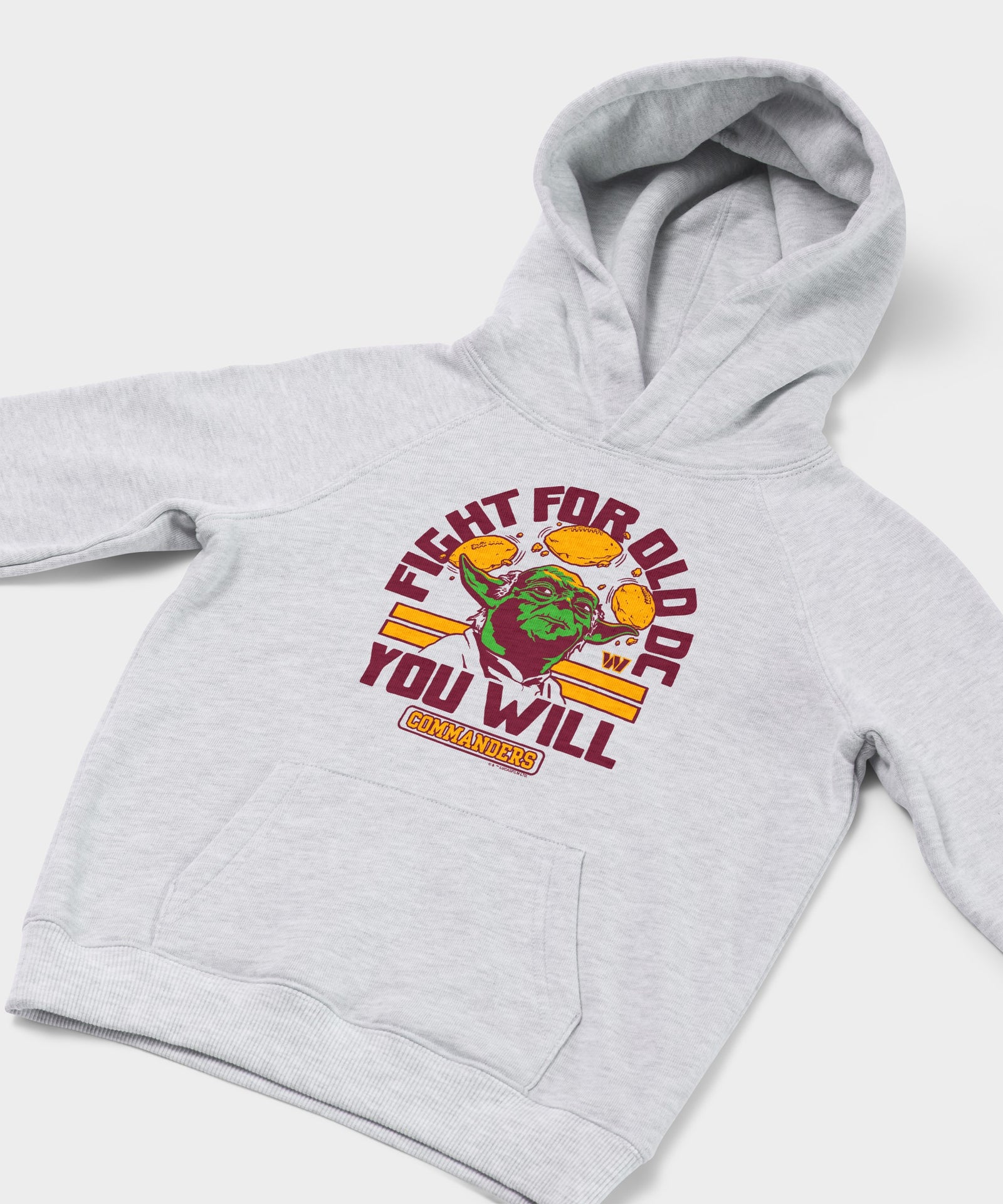 Youth Star Wars X Washington Commanders Light Side Hoodie
