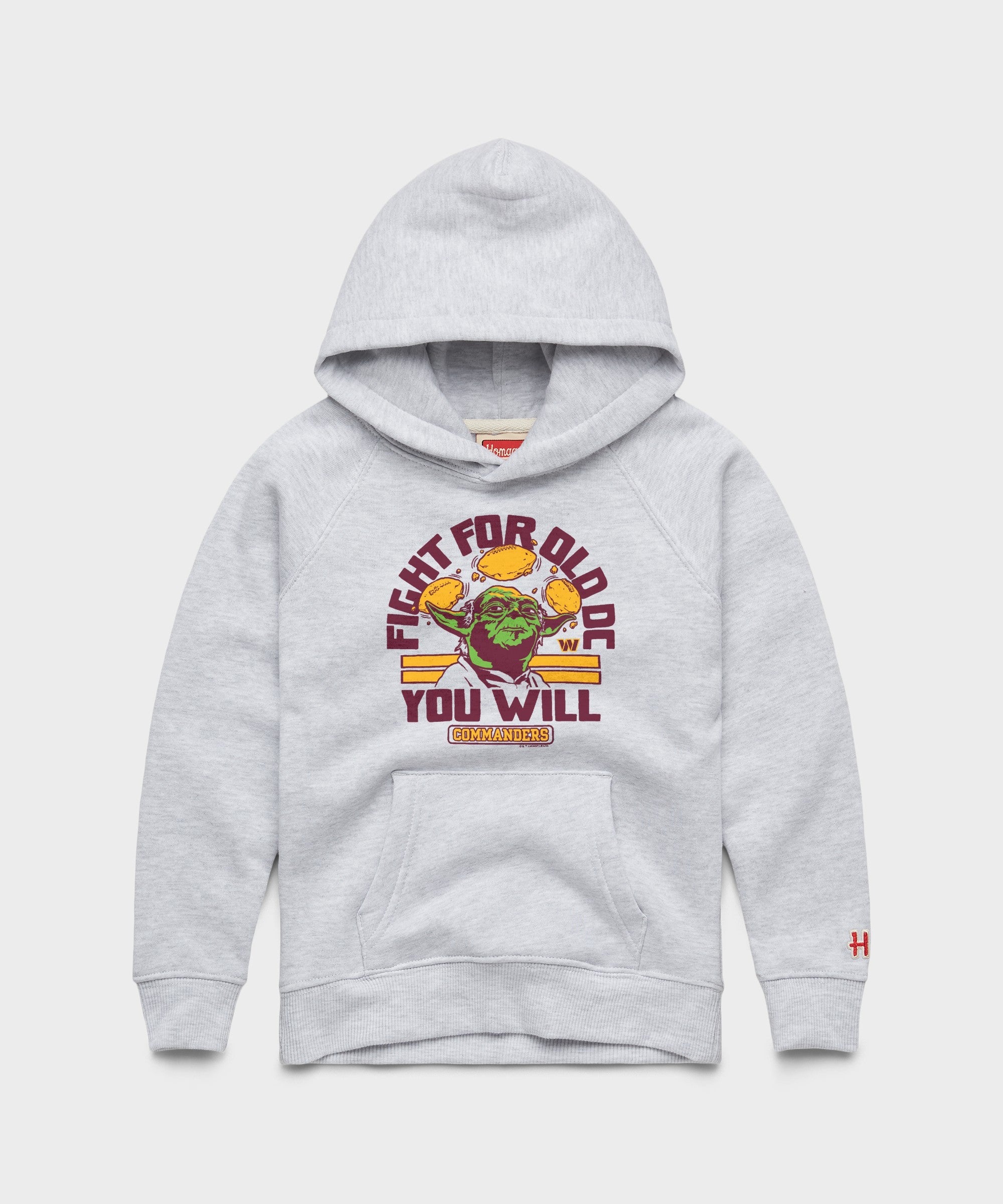 youth star wars x washington commanders light side hoodie