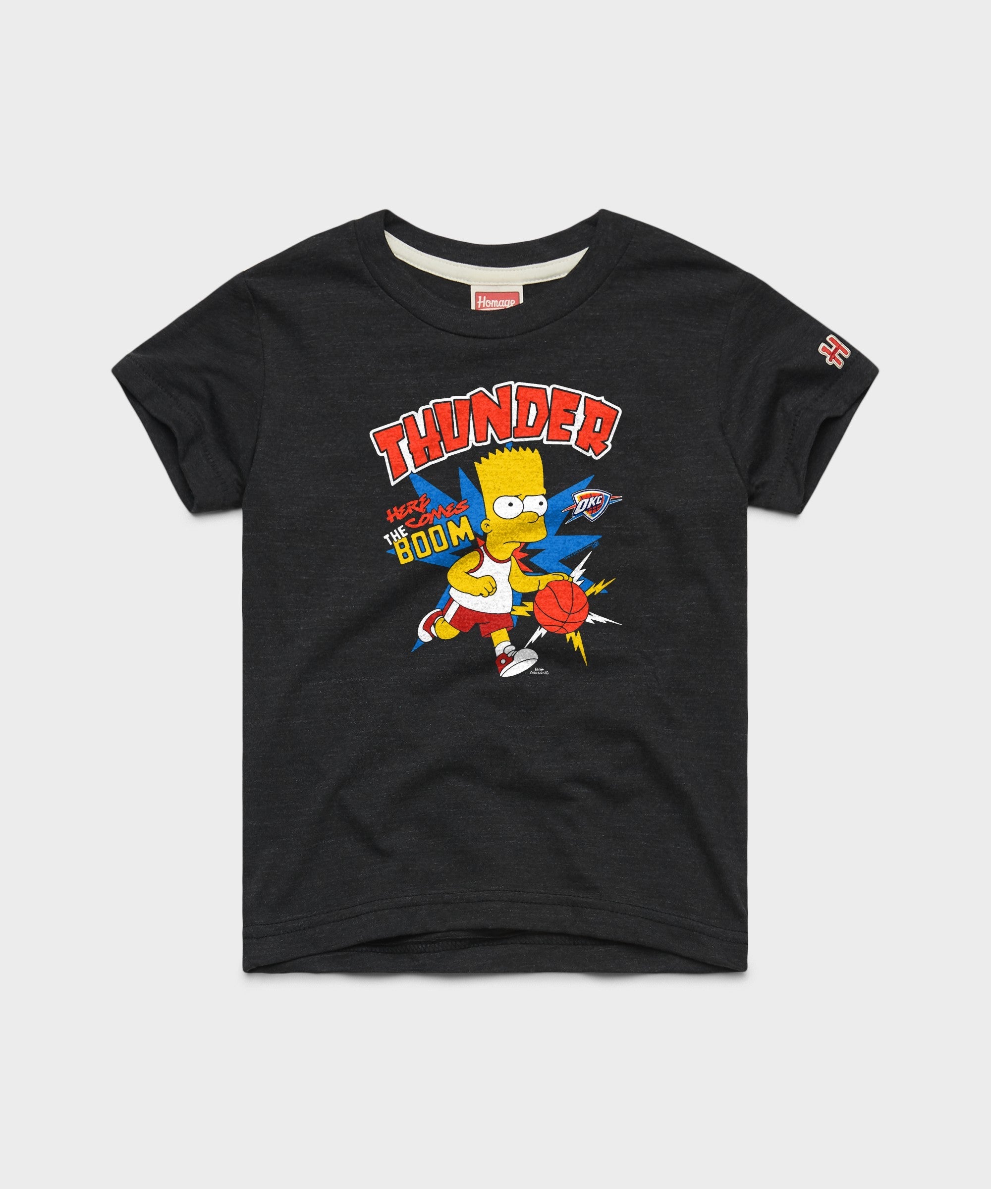 youth the simpsons bart x oklahoma city thunder