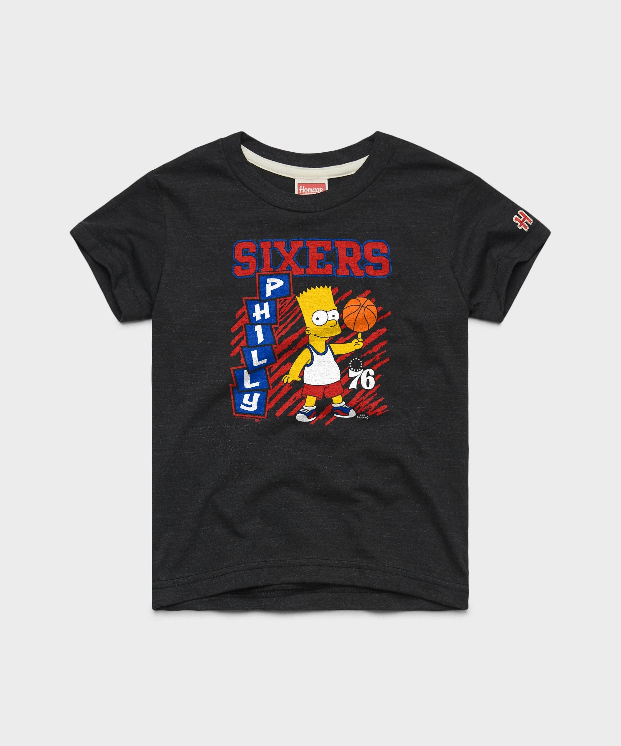youth the simpsons bart x philadelphia 76ers