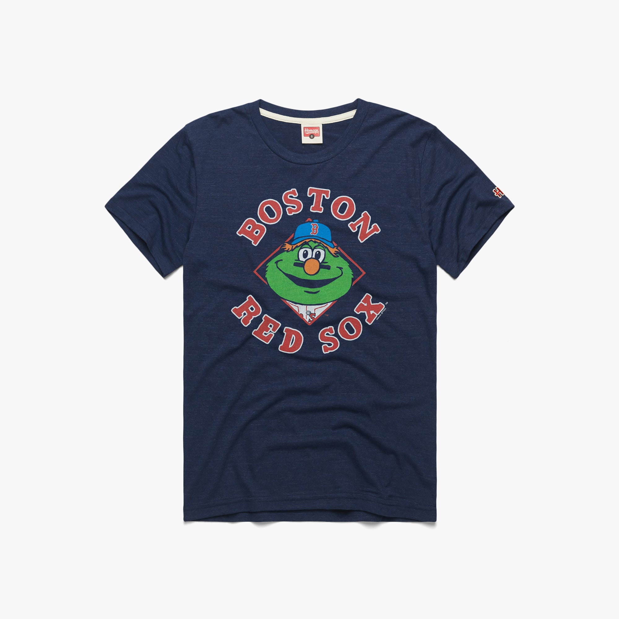 Vintage 1990s MLB The Original Green Monster Graphic T-Shirt / Made In USA  / Single Stitch / MLB Baseball / 90s Streetwear / Sportswear