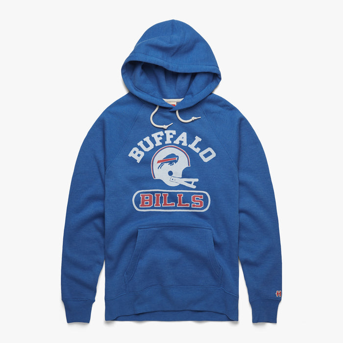 Buffalo Bills Throwback Helmet Hoodie