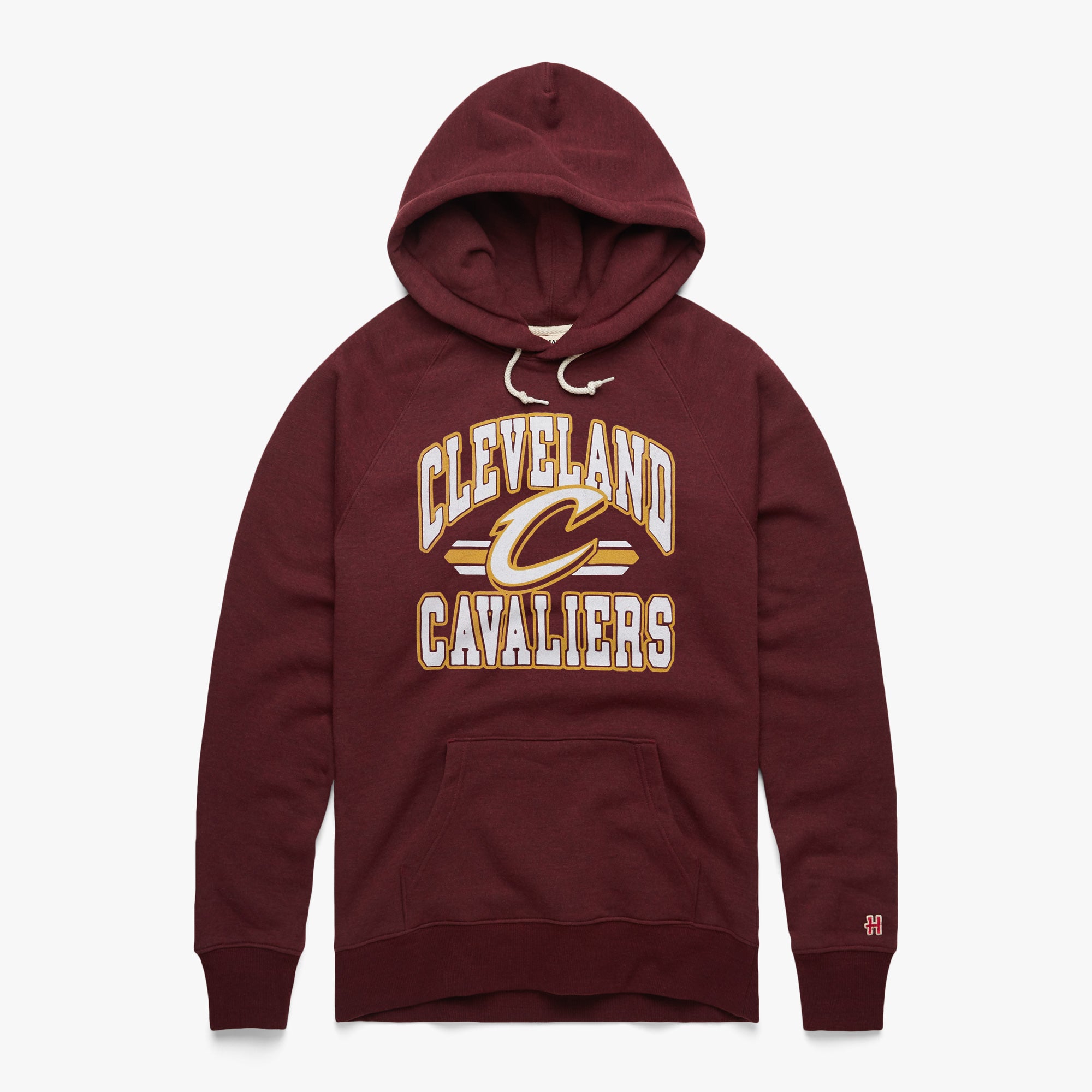 Cleveland Cavaliers Cavs Splattered Short Sleeve Sweatshirt Hoodie
