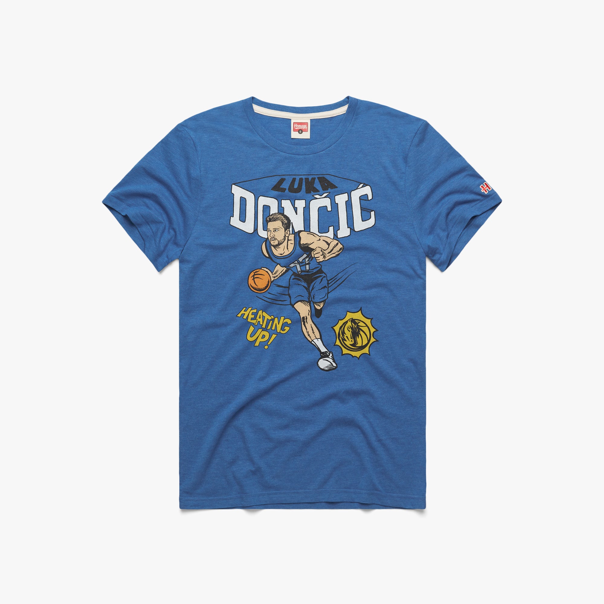 Luka Doncic Dallas Mavs Retro Vintage T Shirt designed & sold by Printerval