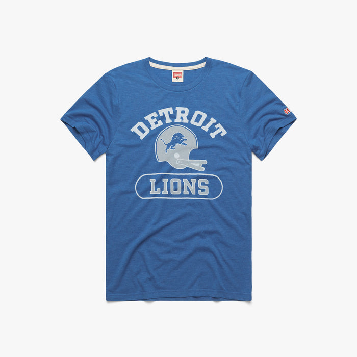 Detroit Lions Throwback Helmet