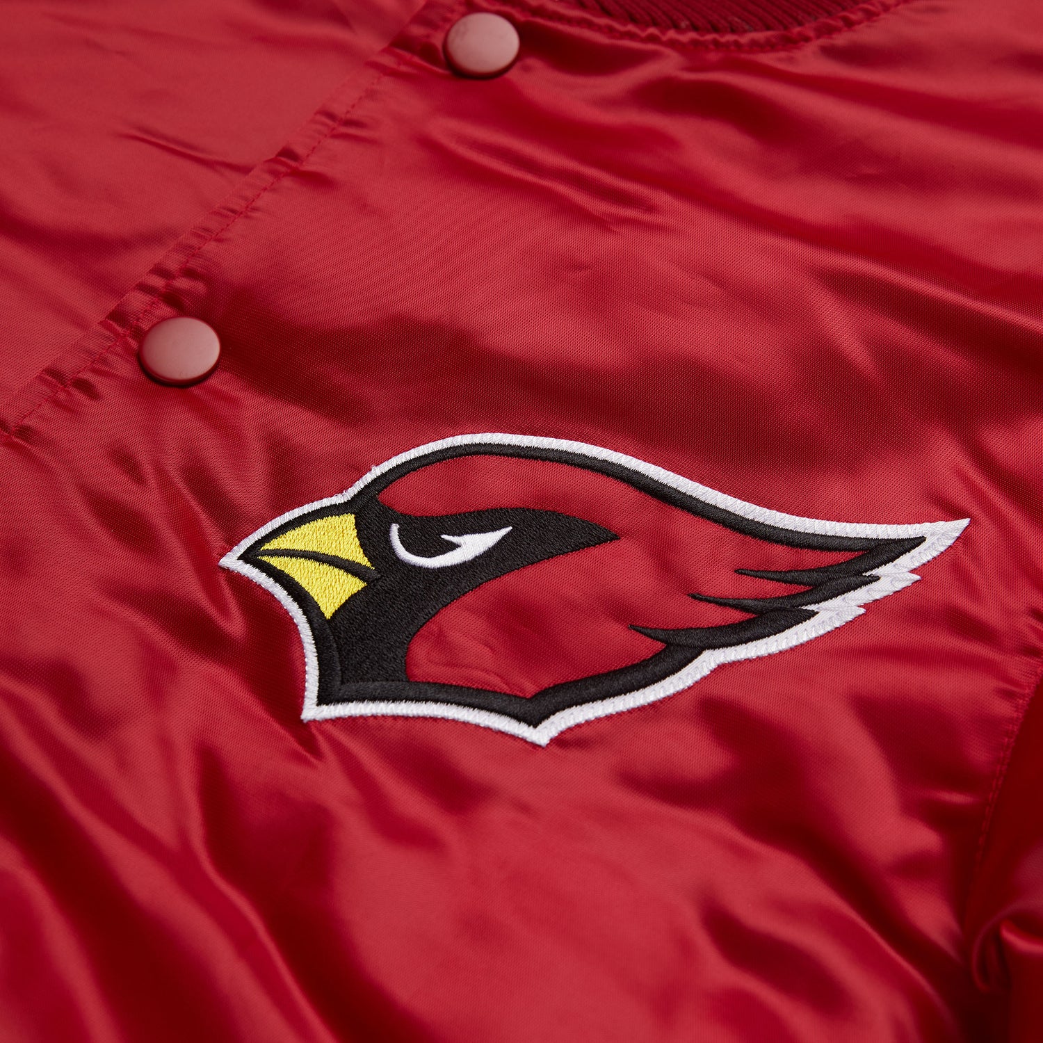 Satin Commemorative St. Louis Cardinals Red and White Jacket