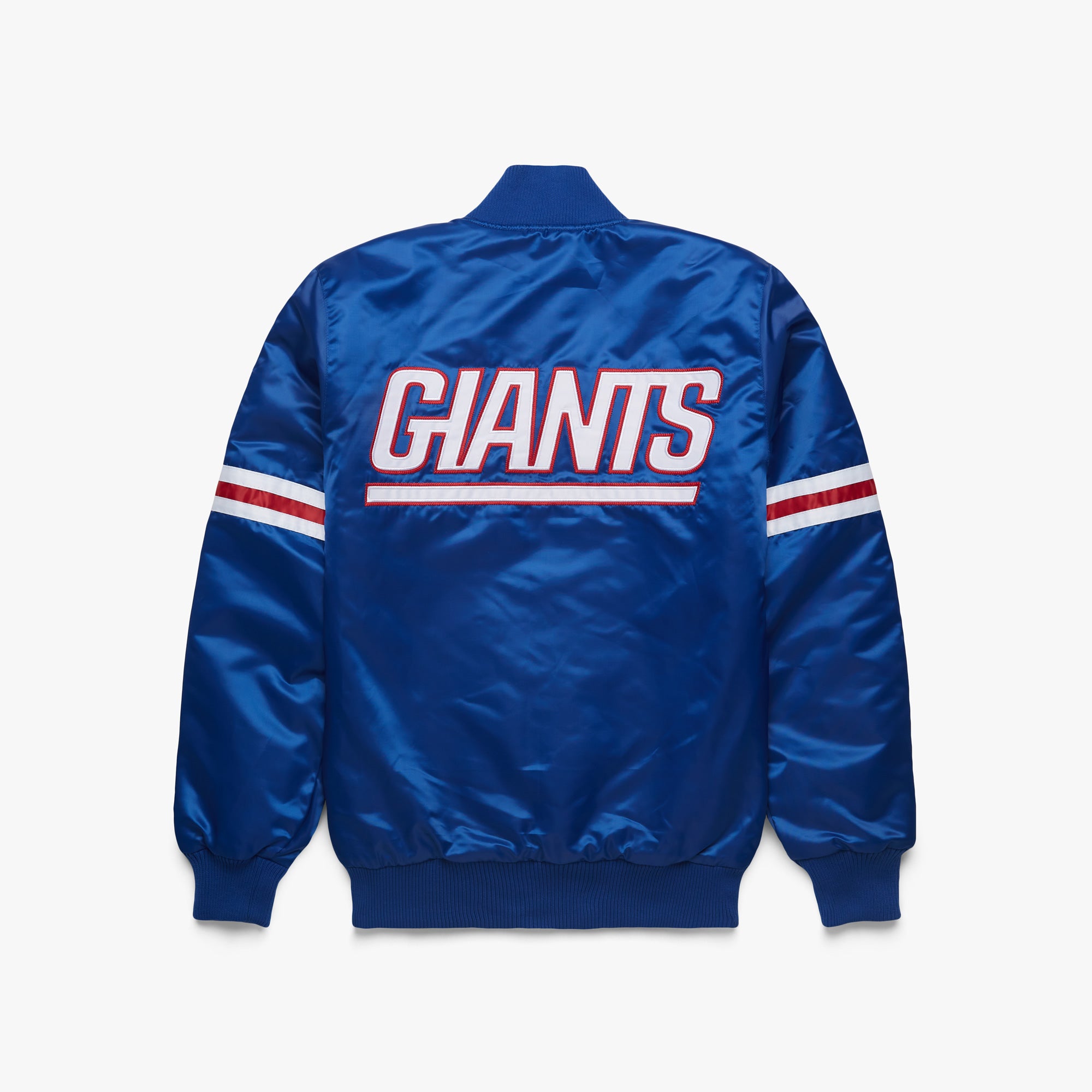 Large 90s New York Giants Satin Starter Jacket