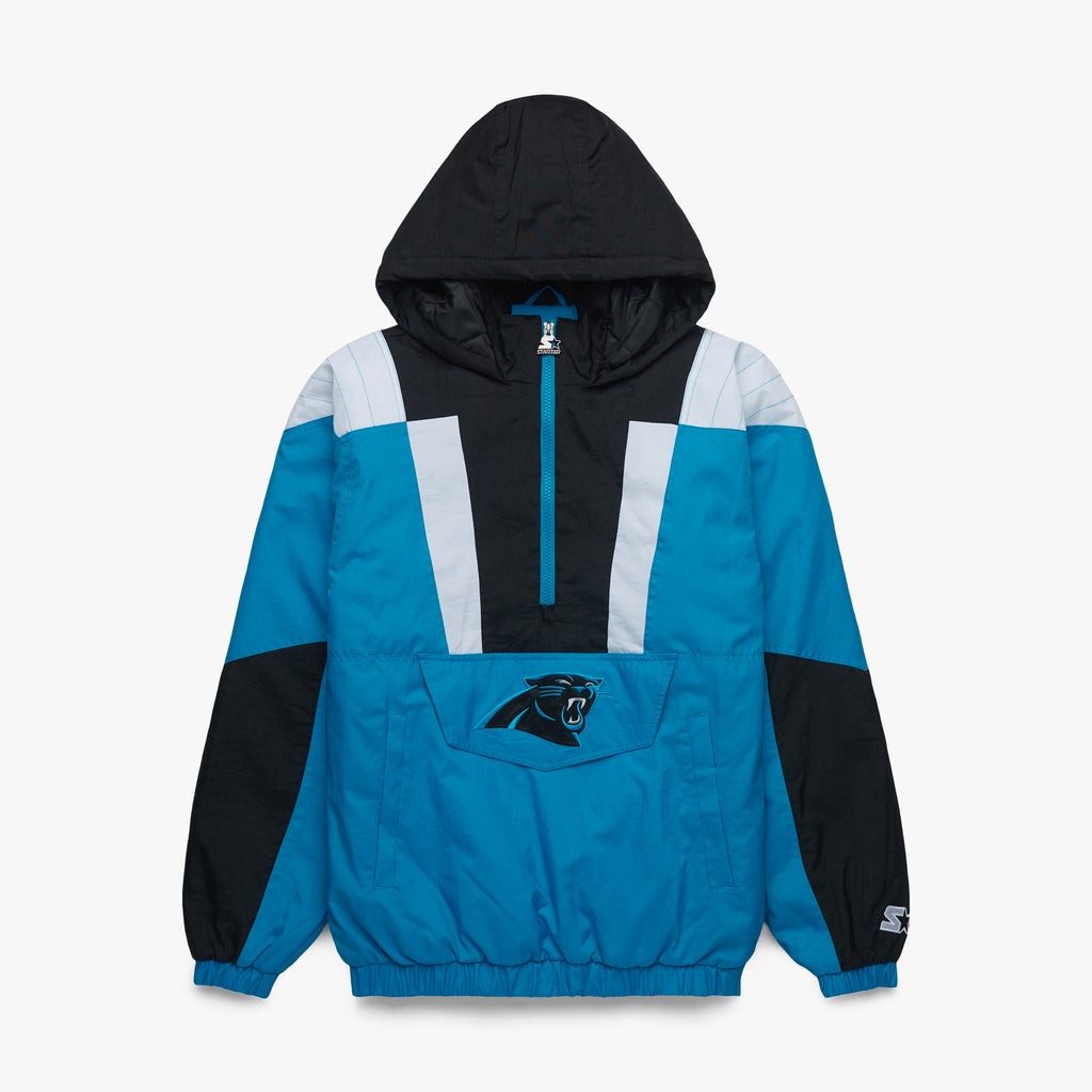 HOMAGE X Starter Panthers Pullover Jacket | Retro Carolina Panthers Jacket