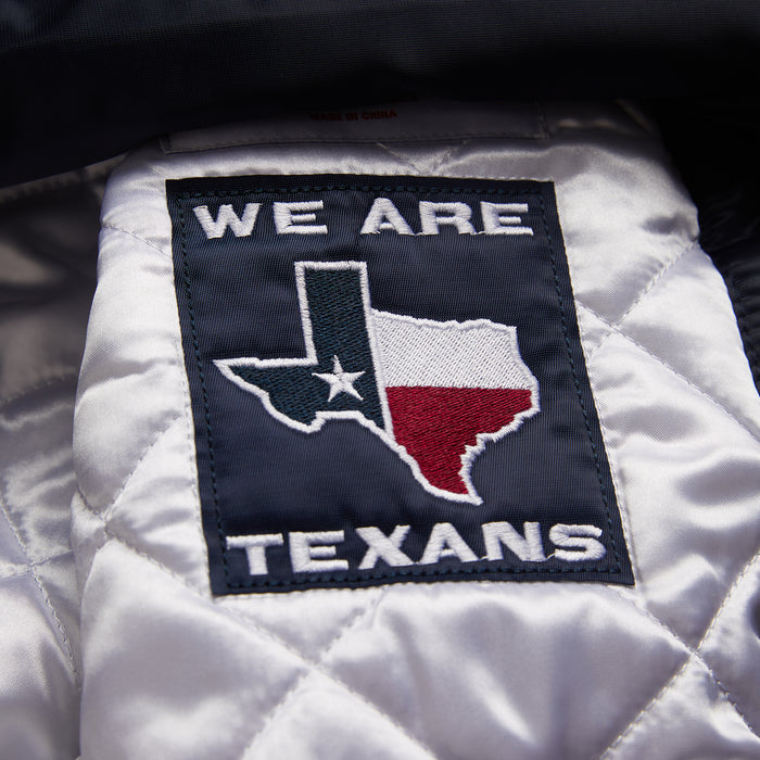 HOMAGE X Starter Texans Satin Jacket