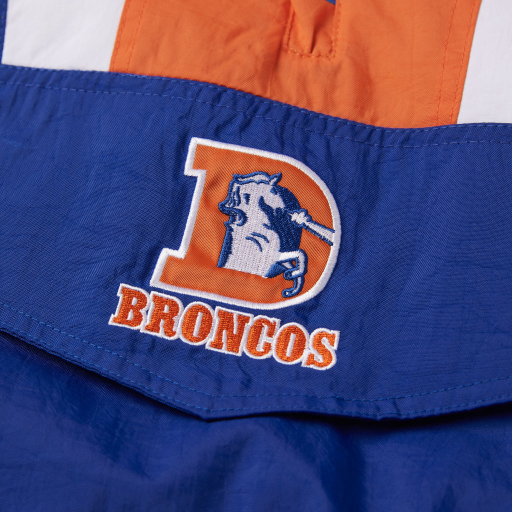 HOMAGE X Starter Broncos Pullover Jacket | Retro Denver Broncos Jacket