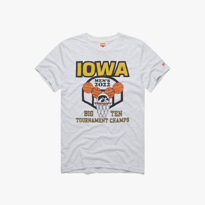 Iowa 2022 Big Ten Basketball Champs