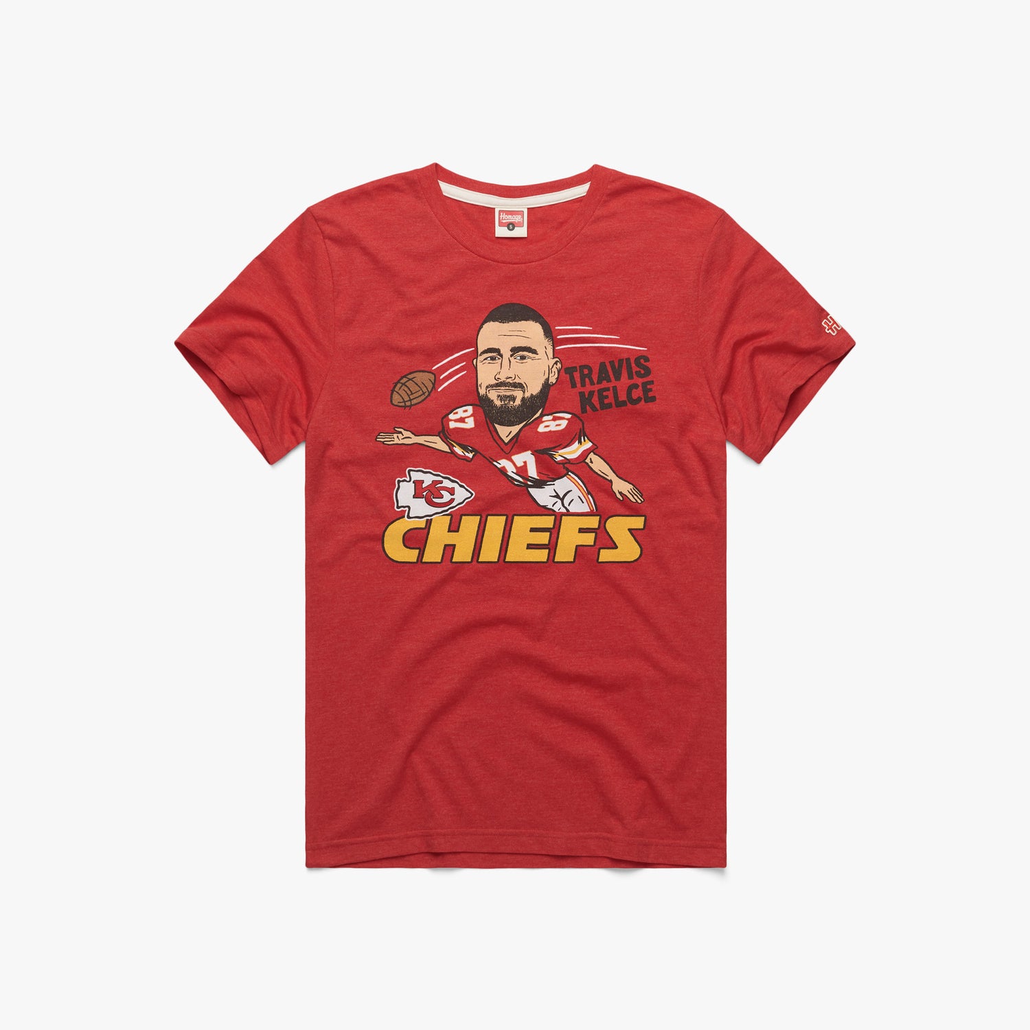 Kansas City Chiefs Travis Kelce  Retro Kansas City Chiefs T-Shirt – HOMAGE