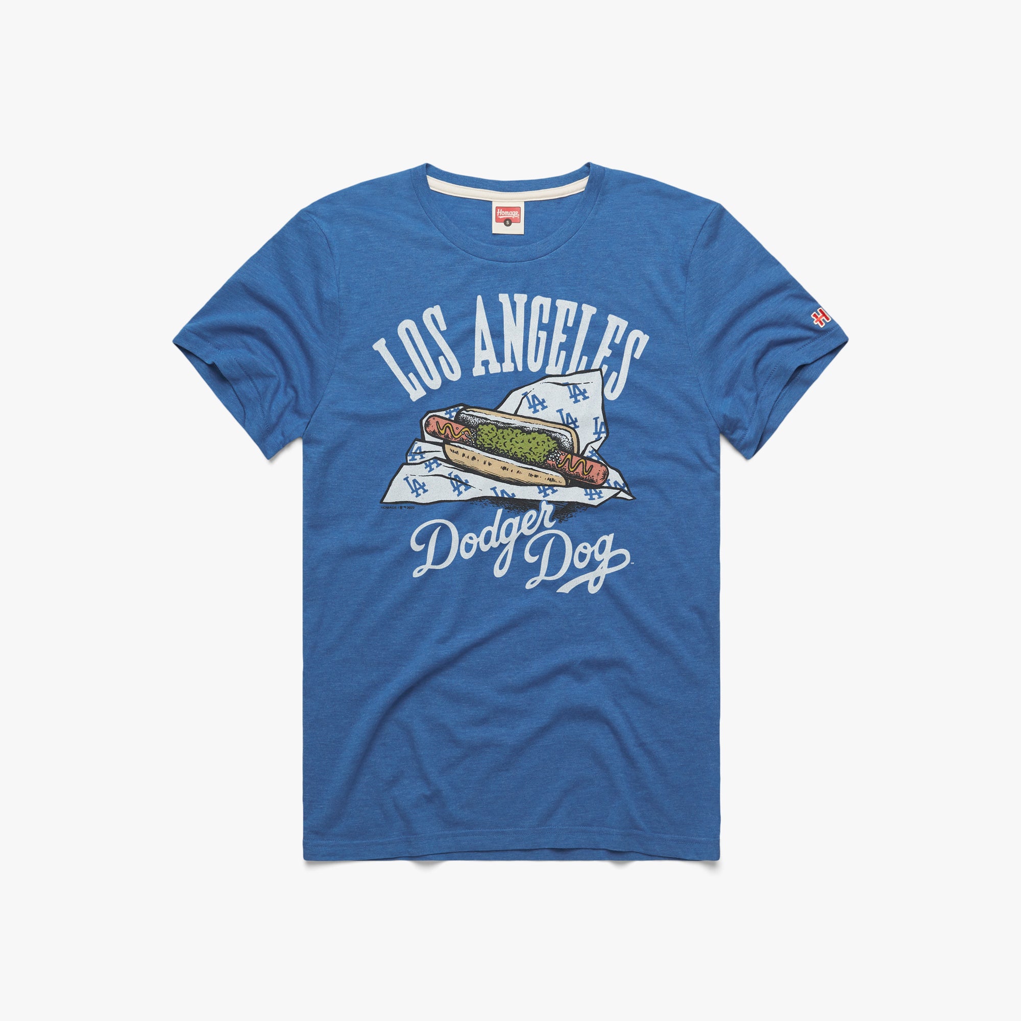 2020 World Series Champions Dodgers T-Shirt from Homage. | Royal Blue | Vintage Apparel from Homage.