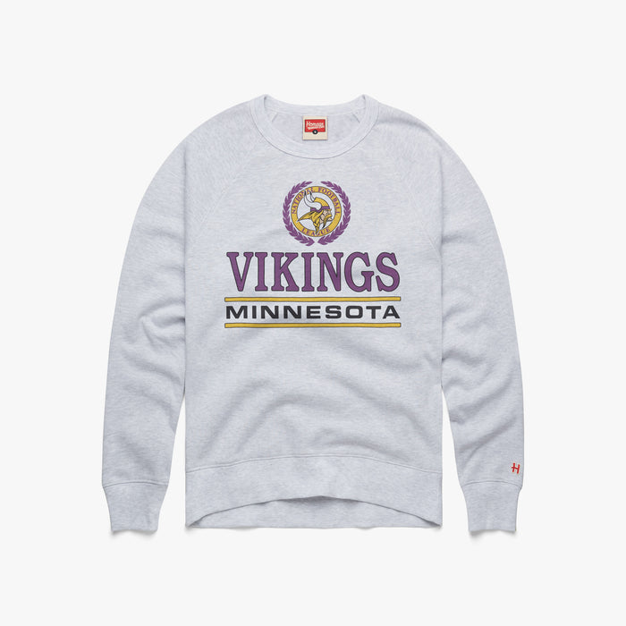 Minnesota Vikings Crest Crewneck