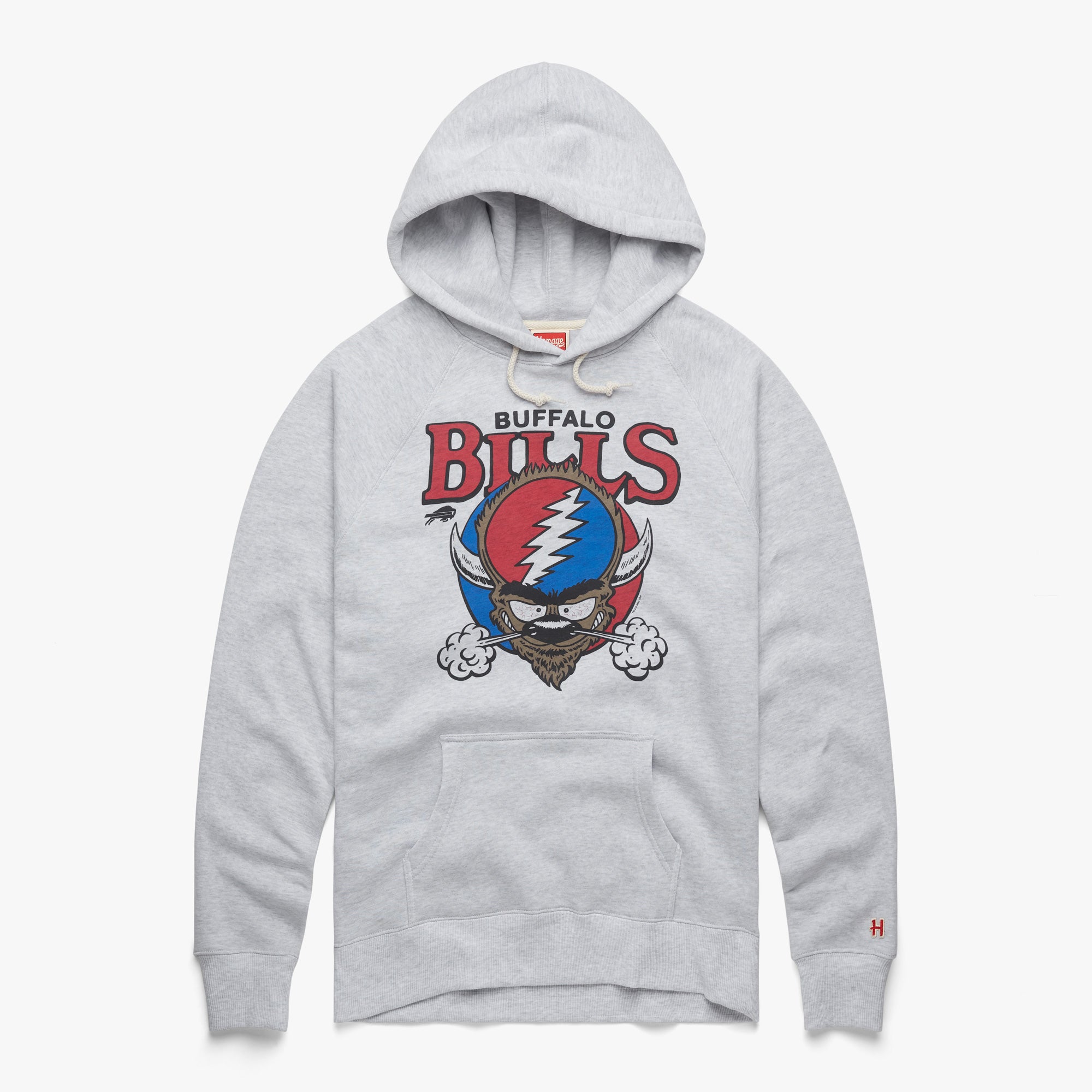 NFL x Grateful Dead x Buffalo Bills Hoodie from Homage. | Officially Licensed Vintage NFL Apparel from Homage Pro Shop.