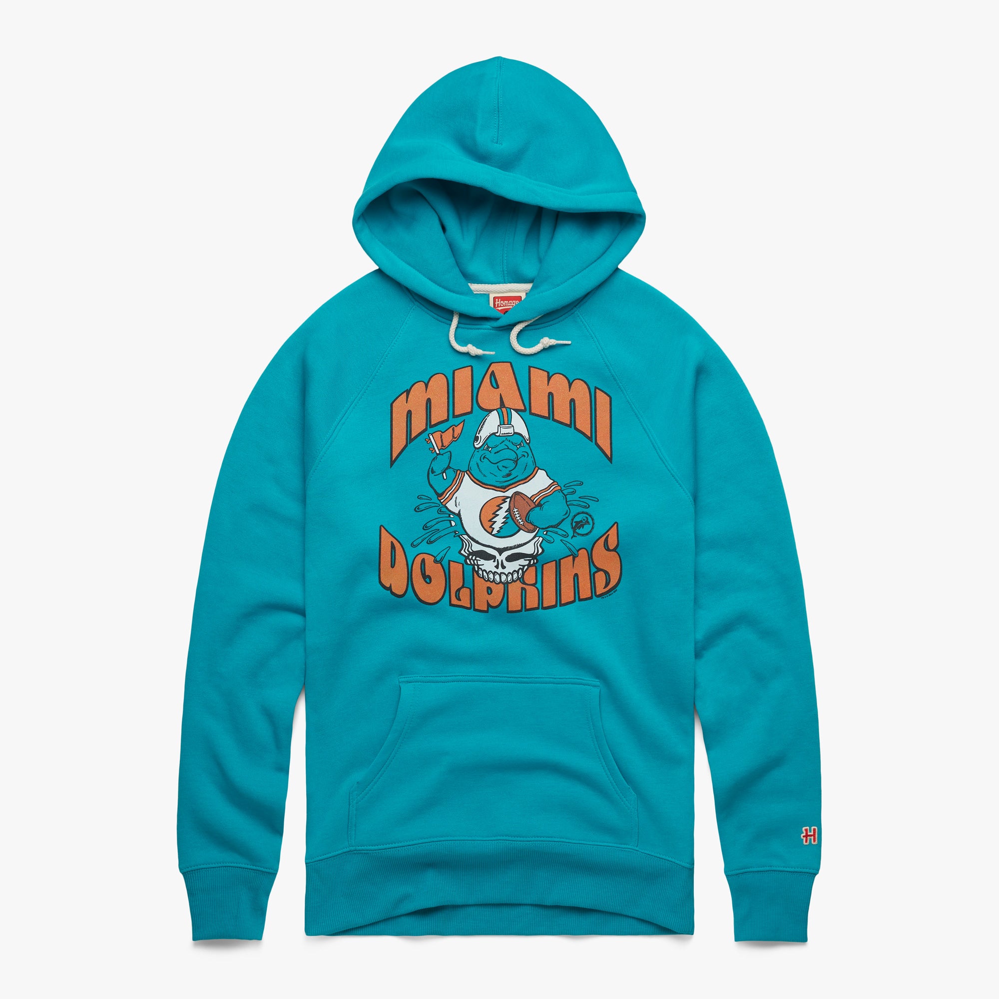 retro miami dolphins hoodie